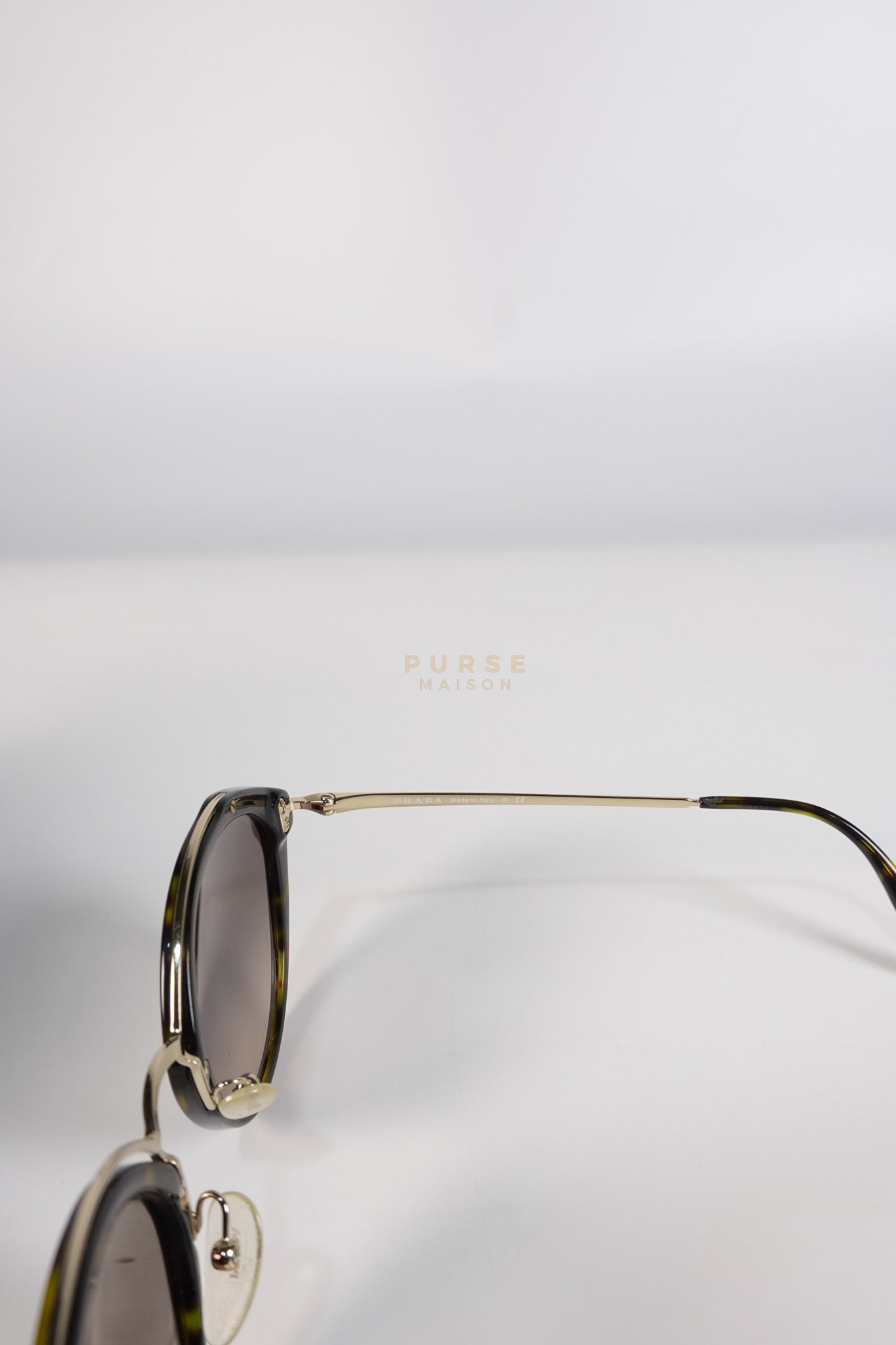 Turtle Round Cat Eye Sunglasses | Purse Maison Luxury Bags Shop