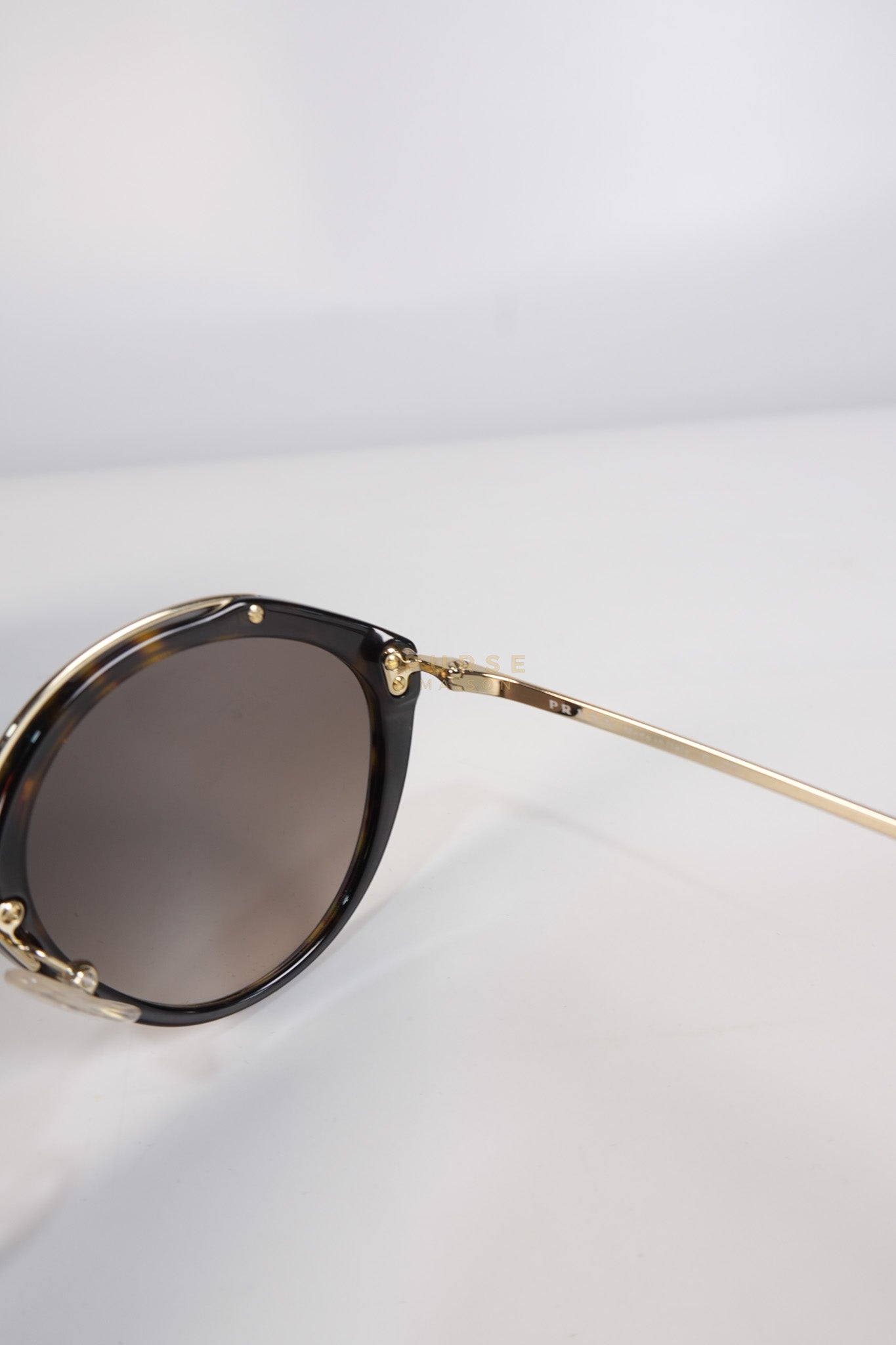 Turtle Round Cat Eye Sunglasses | Purse Maison Luxury Bags Shop