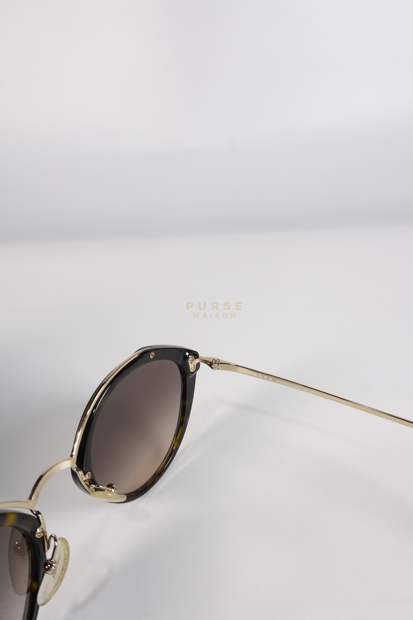Turtle Round Cat Eye Sunglasses | Purse Maison Luxury Bags Shop