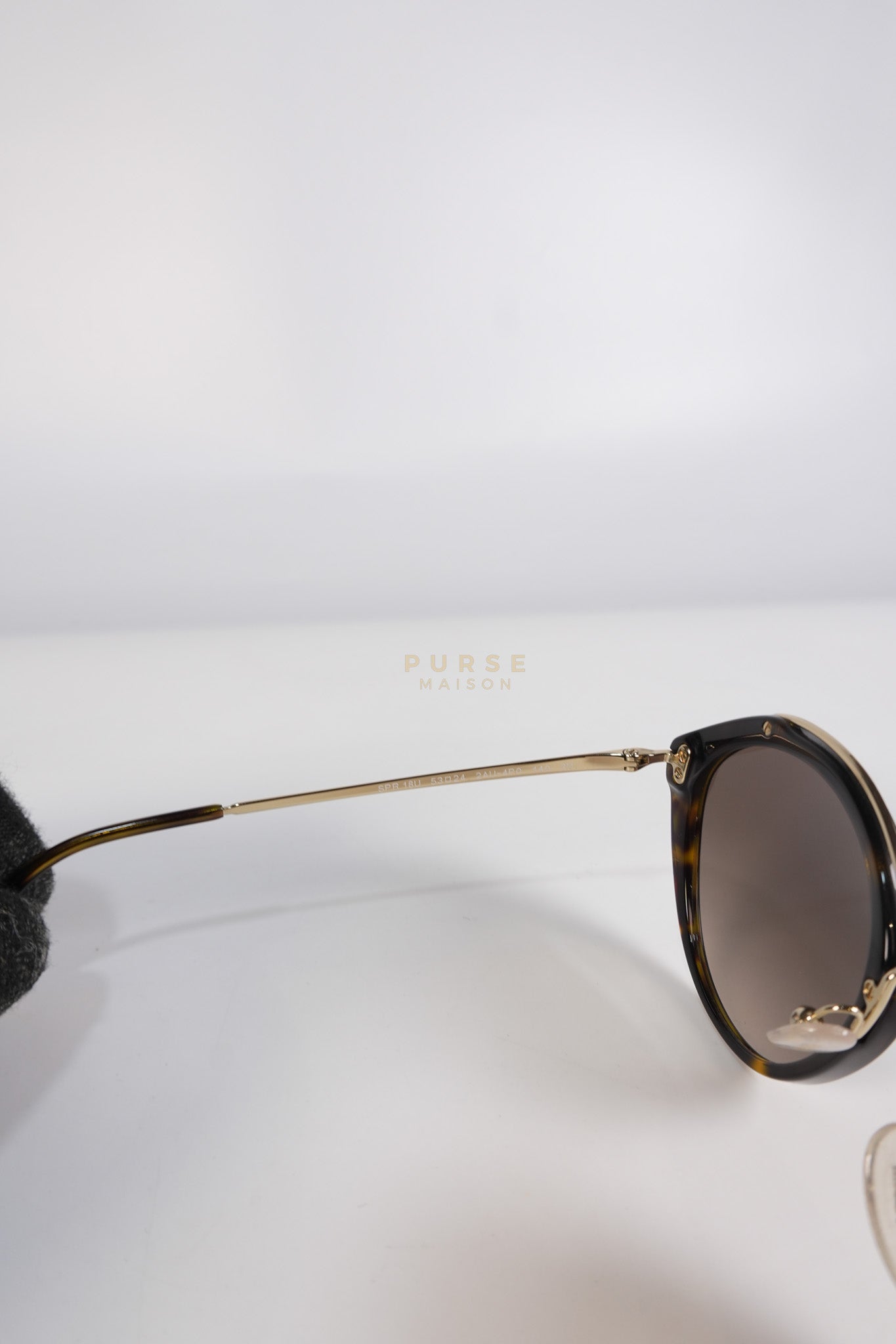 Turtle Round Cat Eye Sunglasses | Purse Maison Luxury Bags Shop