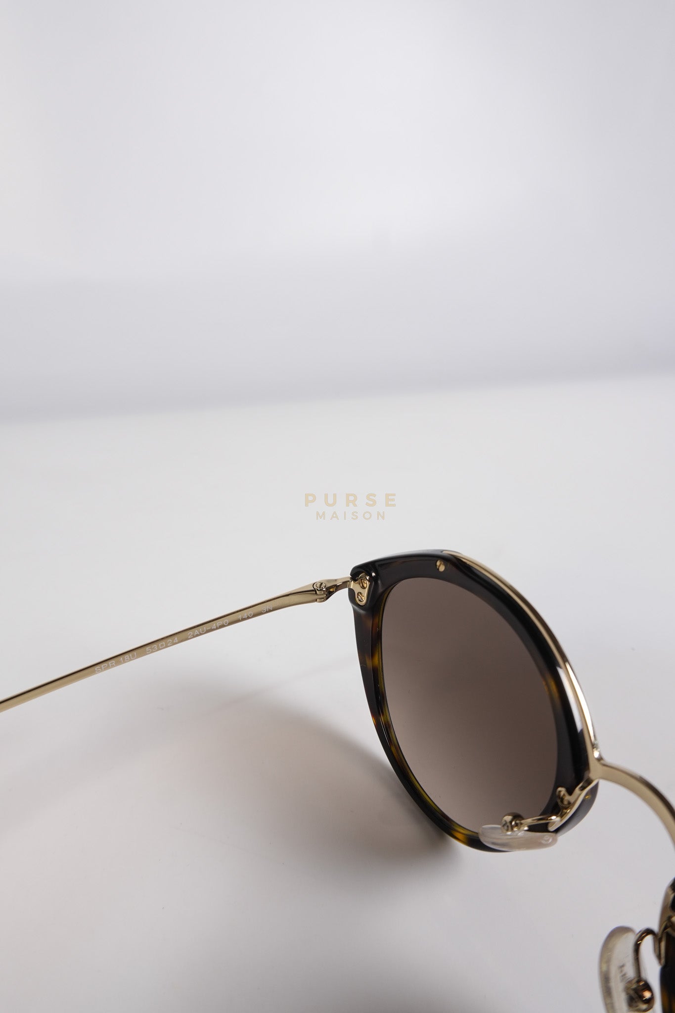 Turtle Round Cat Eye Sunglasses | Purse Maison Luxury Bags Shop