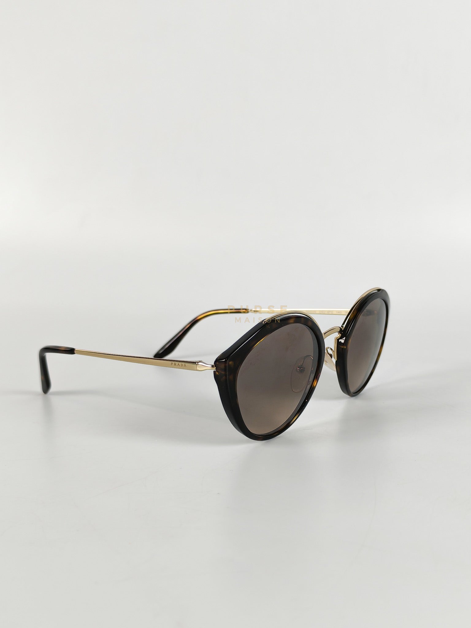 Turtle Round Cat Eye Sunglasses | Purse Maison Luxury Bags Shop