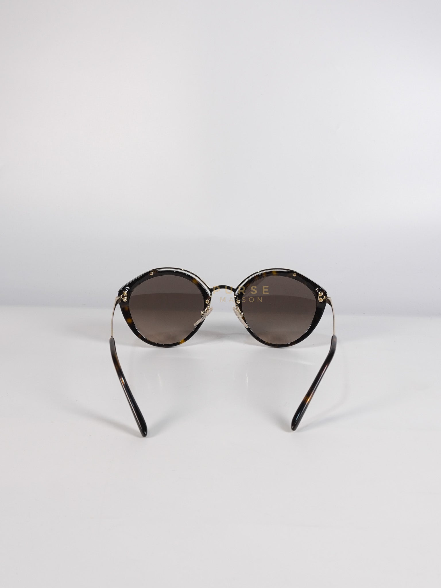 Turtle Round Cat Eye Sunglasses | Purse Maison Luxury Bags Shop