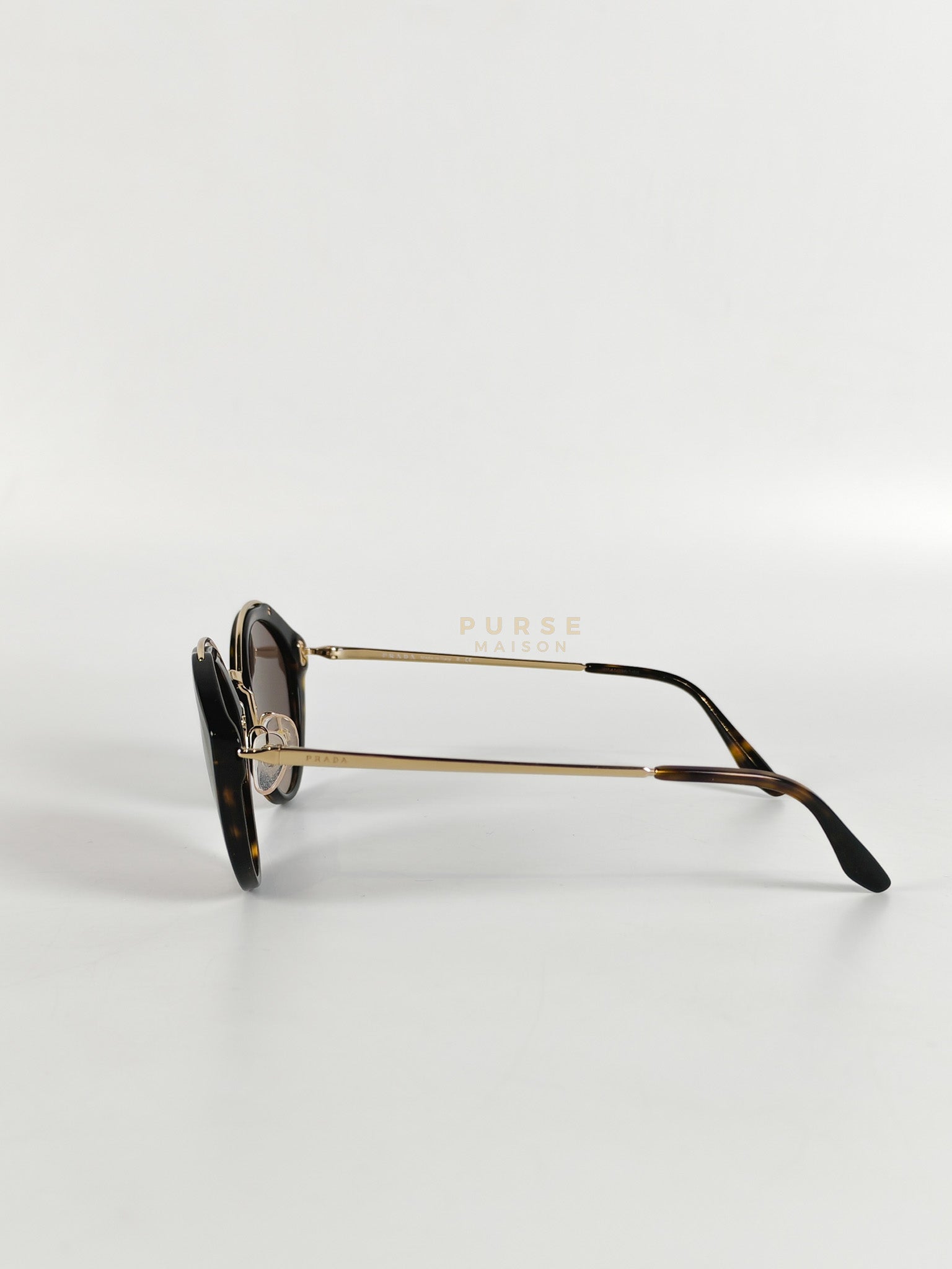 Turtle Round Cat Eye Sunglasses | Purse Maison Luxury Bags Shop