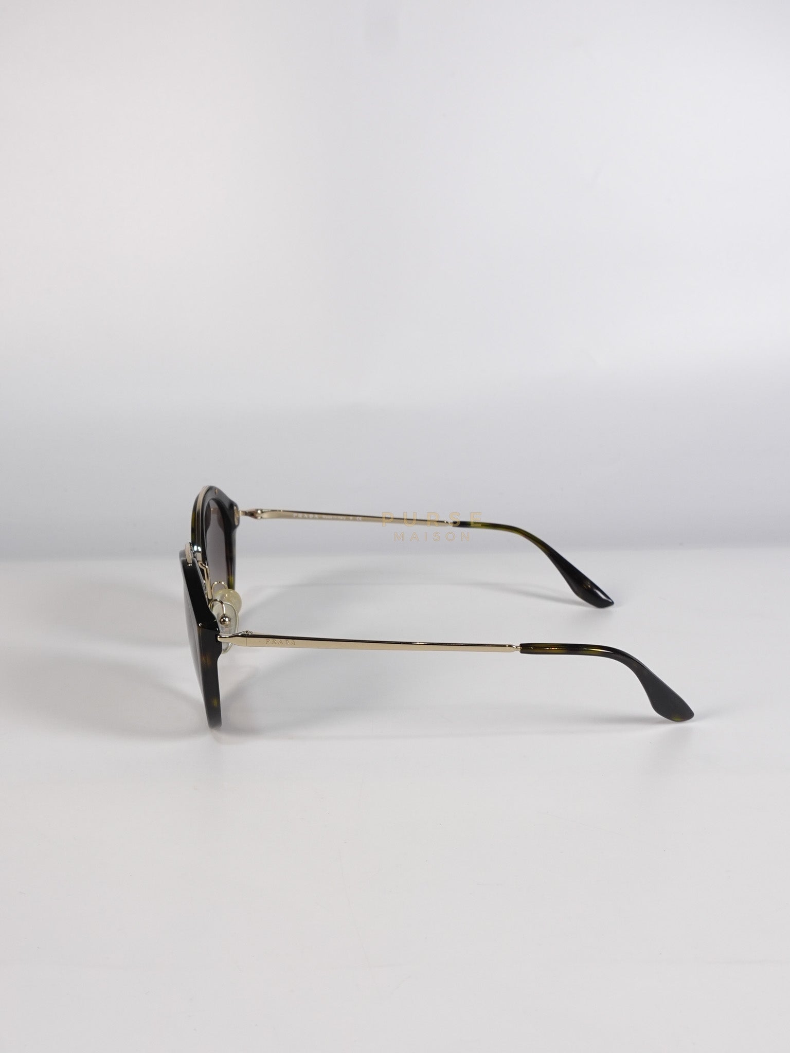 Turtle Round Cat Eye Sunglasses | Purse Maison Luxury Bags Shop