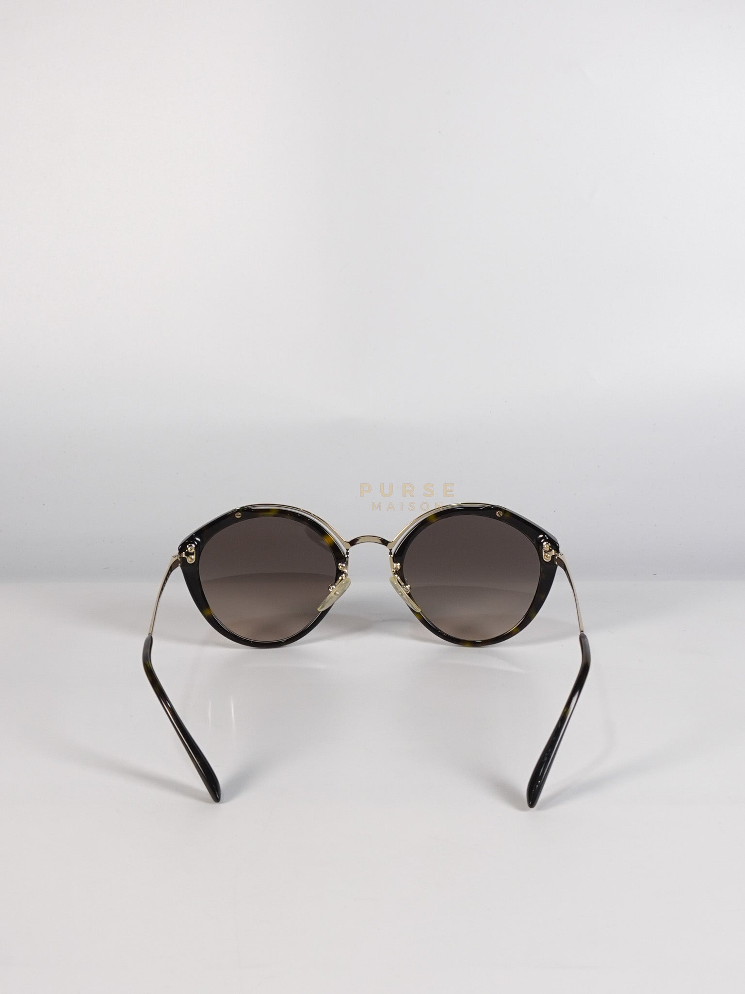 Turtle Round Cat Eye Sunglasses | Purse Maison Luxury Bags Shop