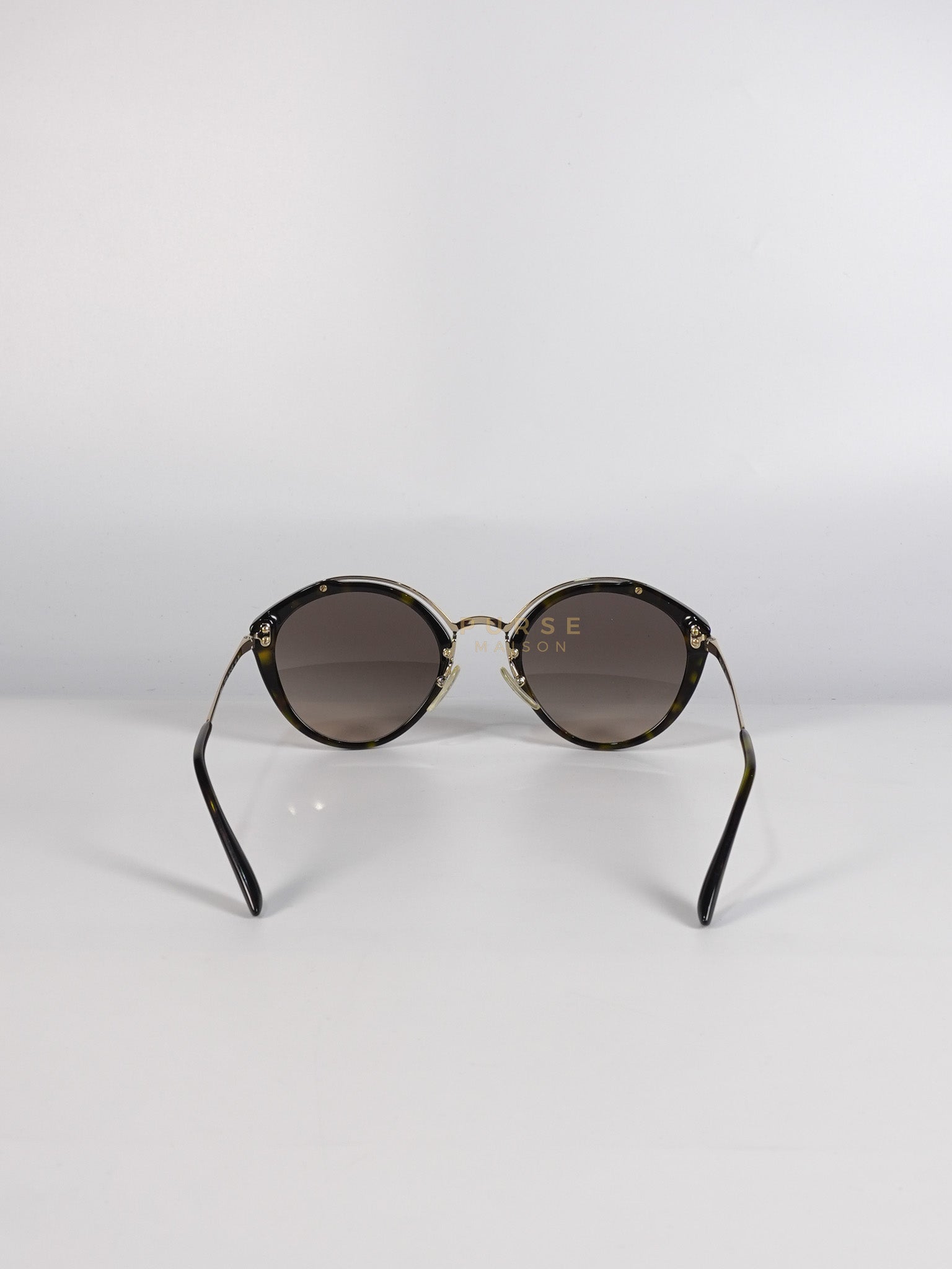 Turtle Round Cat Eye Sunglasses | Purse Maison Luxury Bags Shop