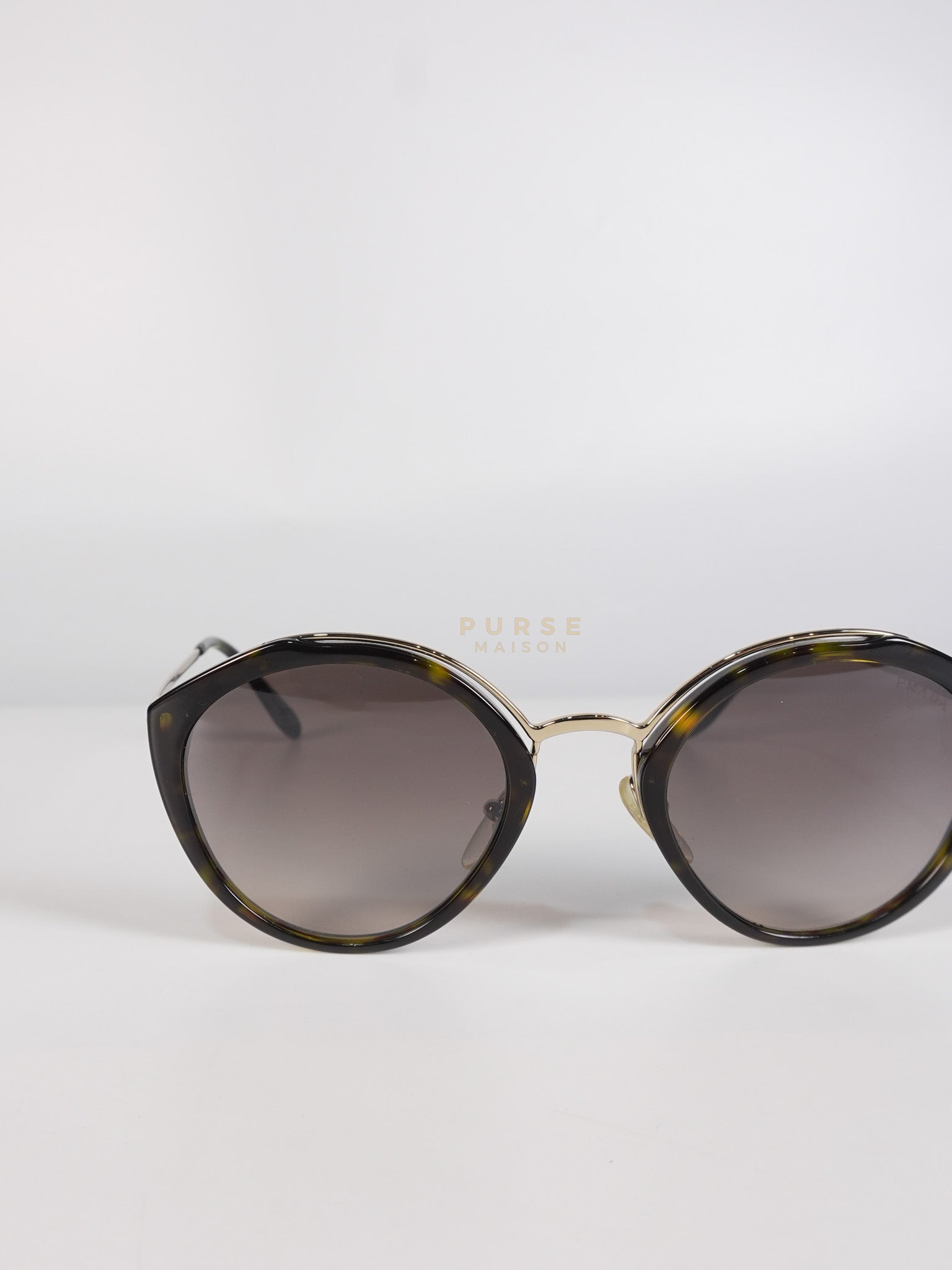 Turtle Round Cat Eye Sunglasses | Purse Maison Luxury Bags Shop