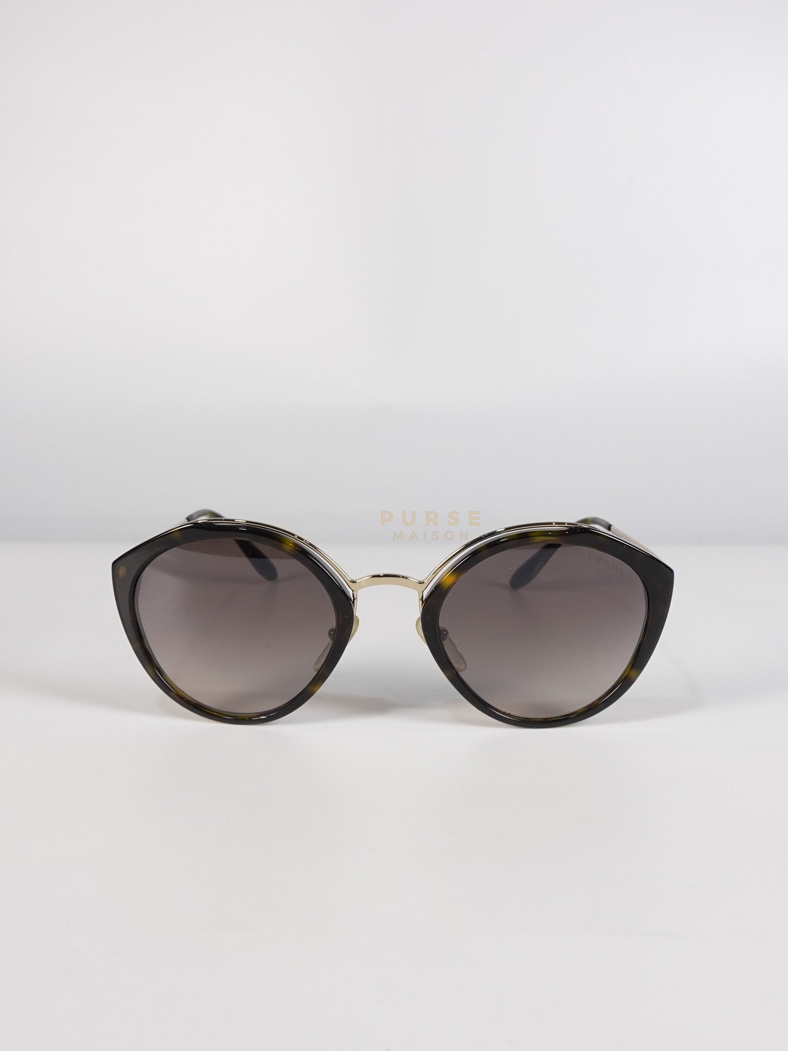 Turtle Round Cat Eye Sunglasses | Purse Maison Luxury Bags Shop