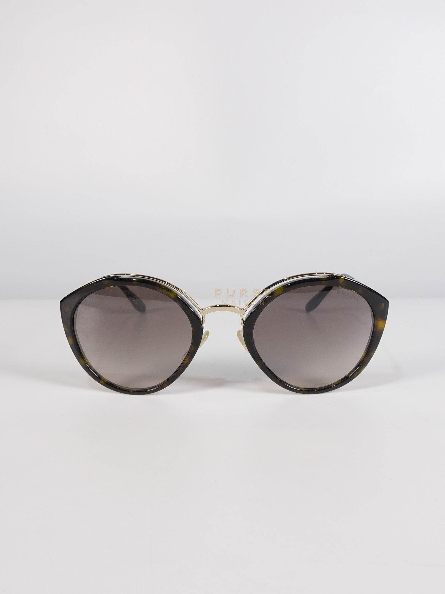 Turtle Round Cat Eye Sunglasses | Purse Maison Luxury Bags Shop