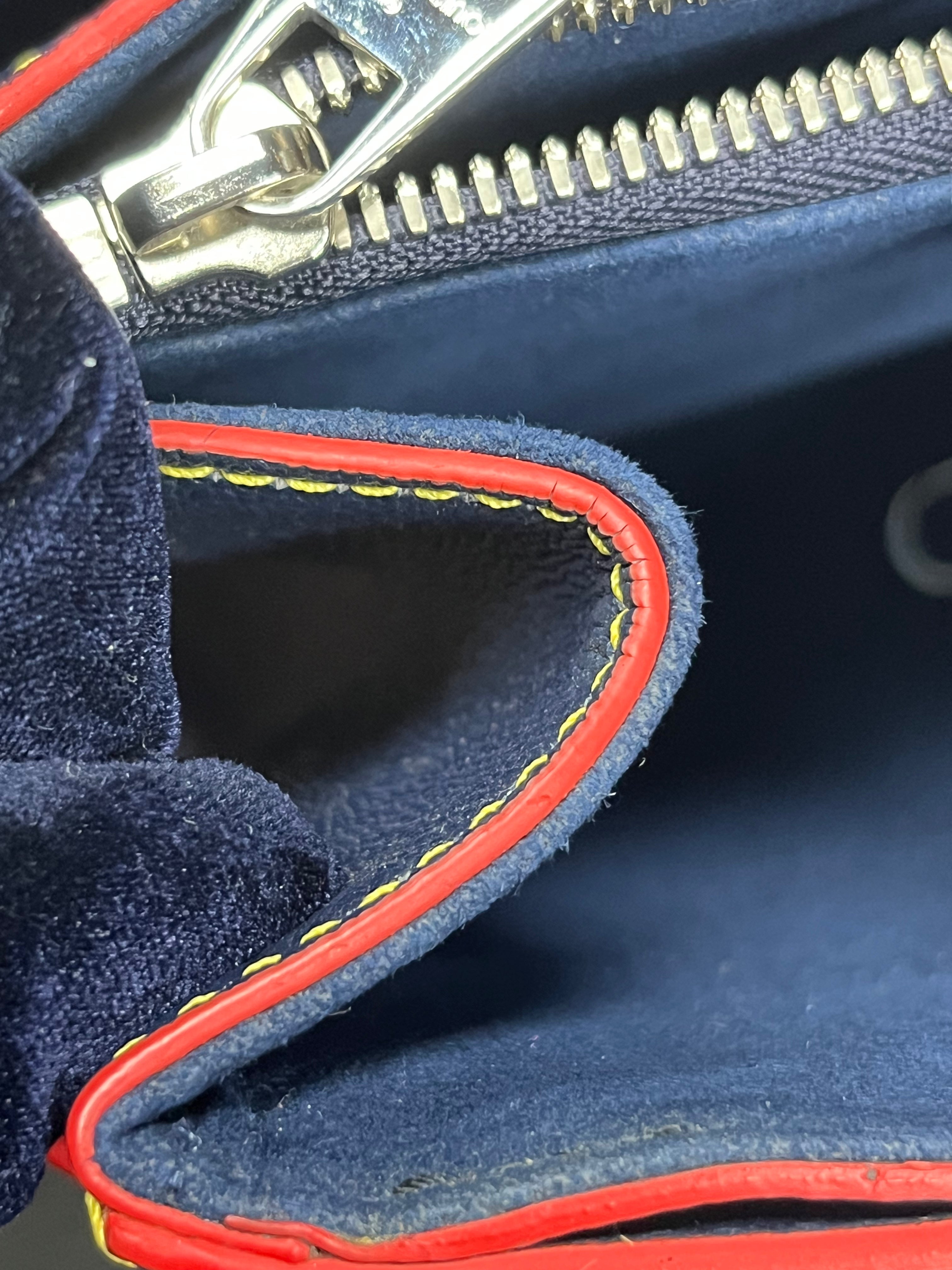 Twist Satchel Tote Bag in Multicolour Epi Leather (Date code: SR1158) | Purse Maison Luxury Bags Shop