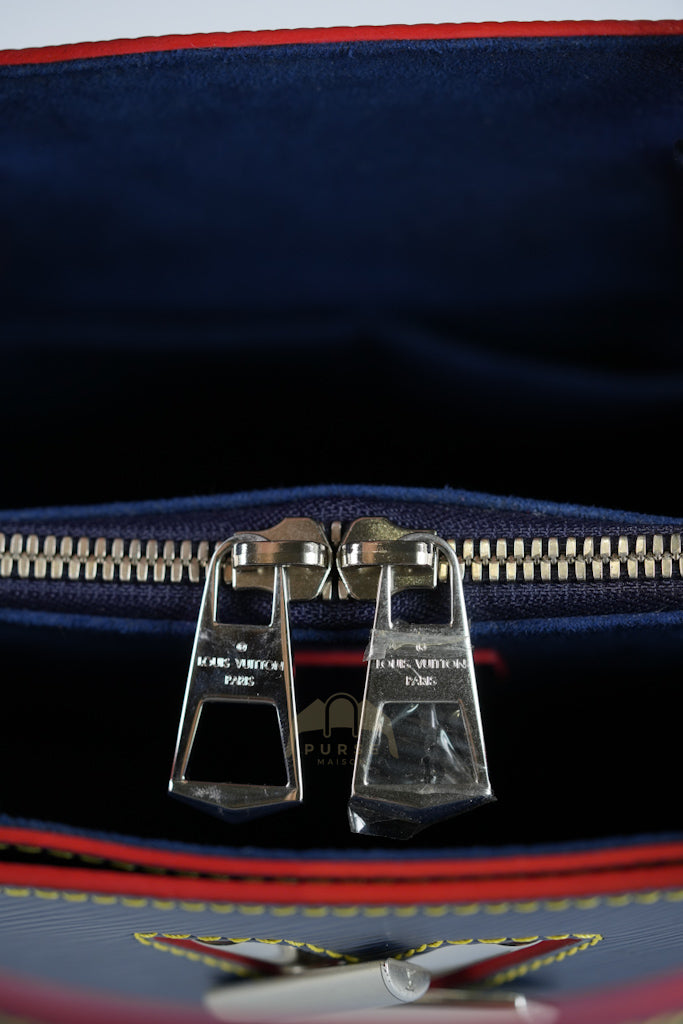 Twist Satchel Tote Bag in Multicolour Epi Leather (Date code: SR1158) | Purse Maison Luxury Bags Shop