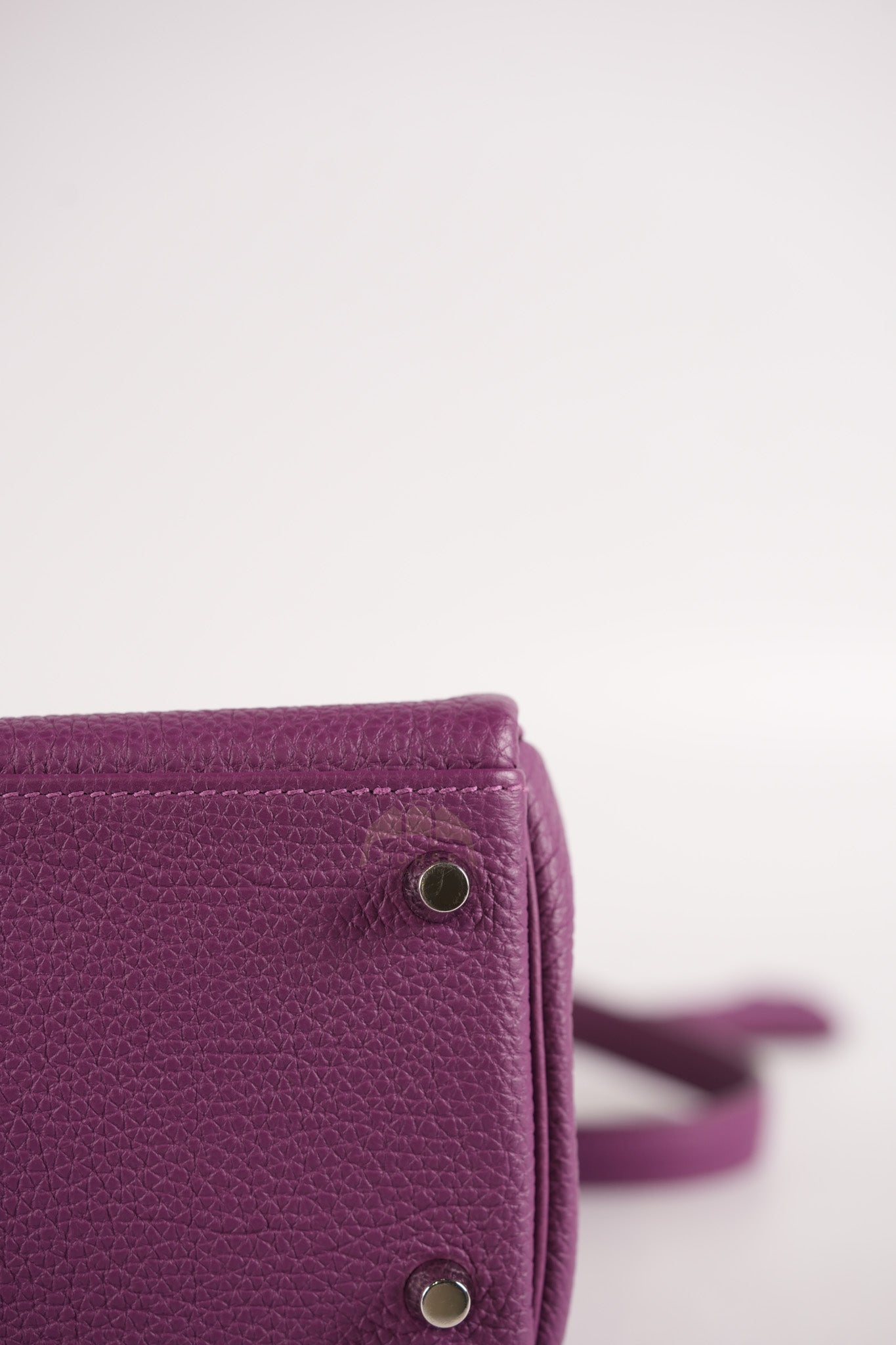 Kelly 32 Retourne in Anemone Togo Leather Palladium Hardware Stamp R Square(2014)