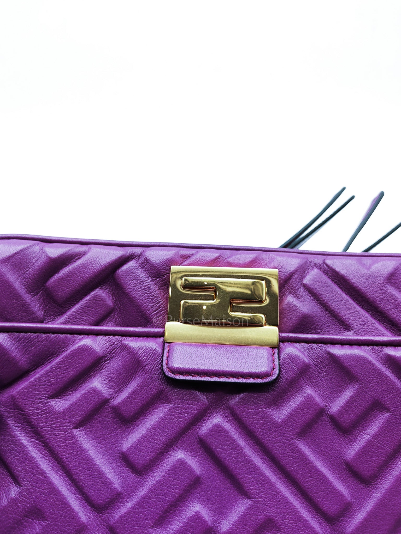 Upside Down Belt Bag in Nappa Zucca Embossed | Purse Maison Luxury Bags Shop