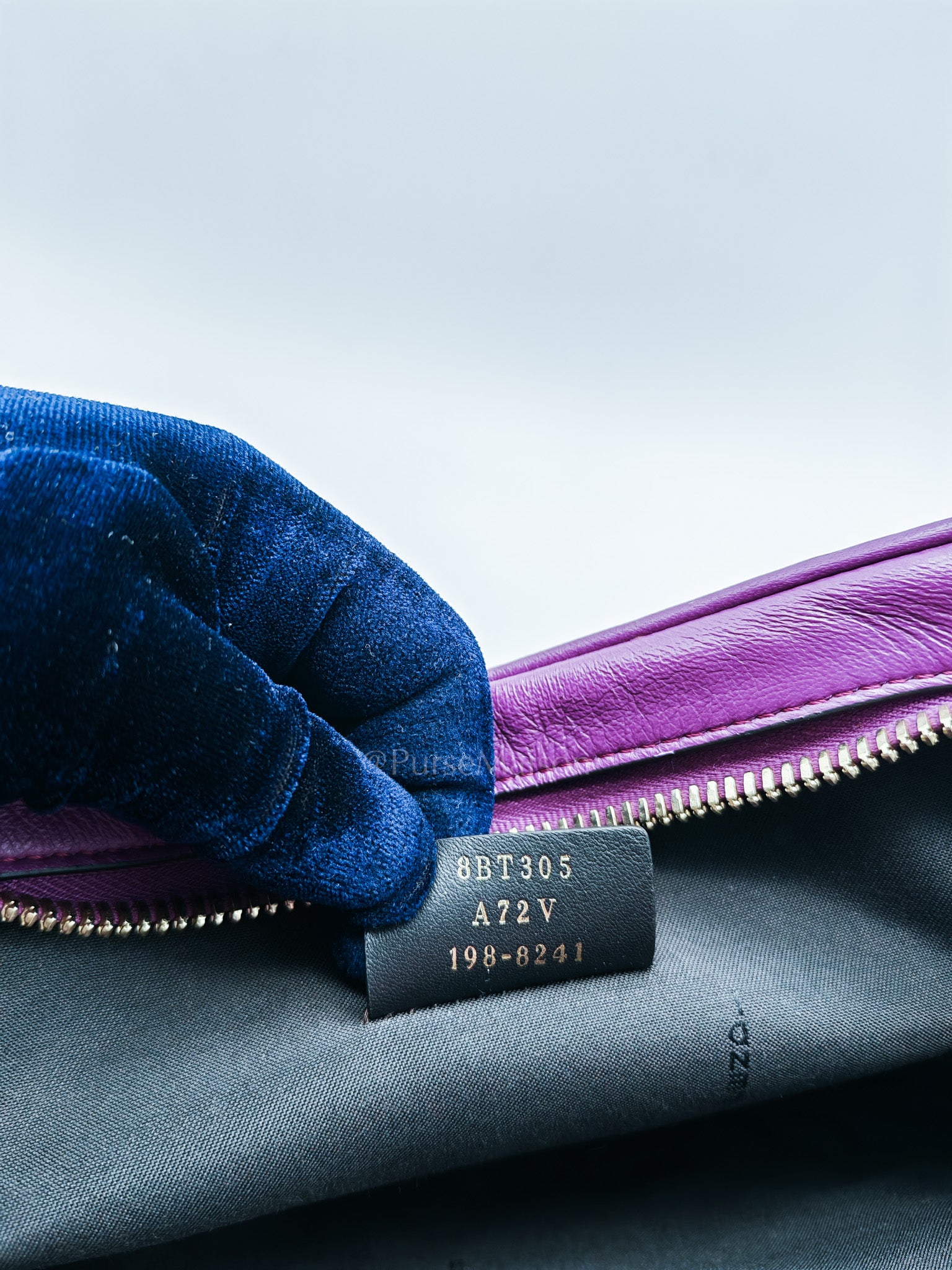 Upside Down Belt Bag in Nappa Zucca Embossed | Purse Maison Luxury Bags Shop