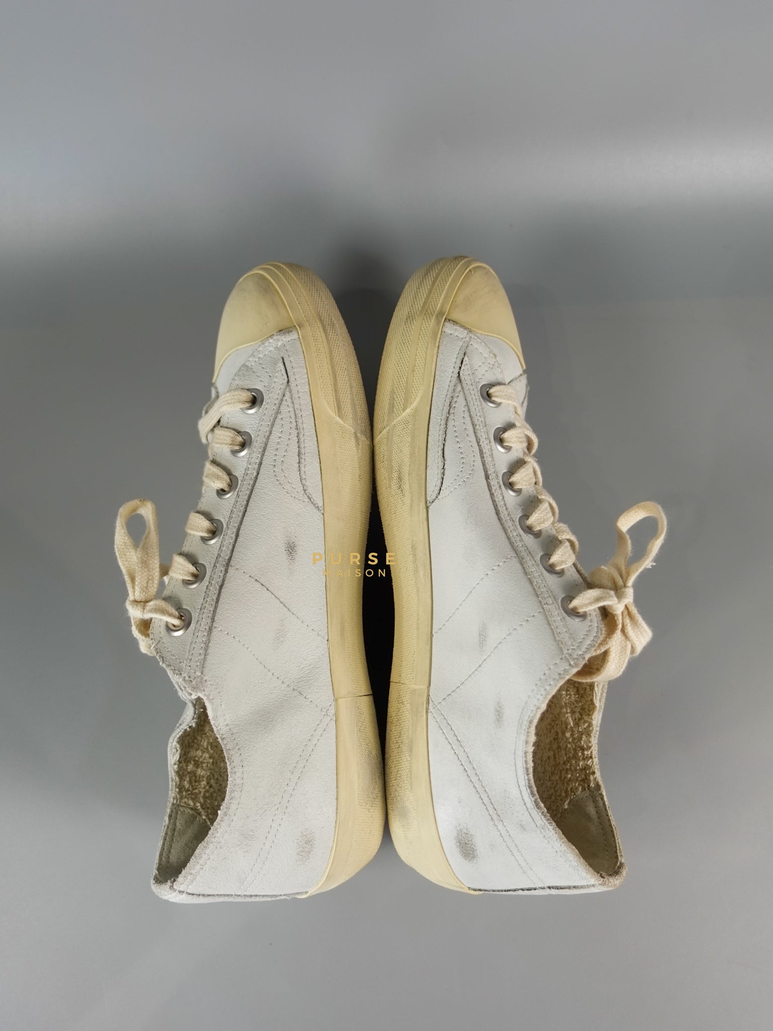 V-Star-2 Blue White Leather Shoes Size 43 Eu for Men (27.3 cm) | Purse Maison Luxury Bags Shop