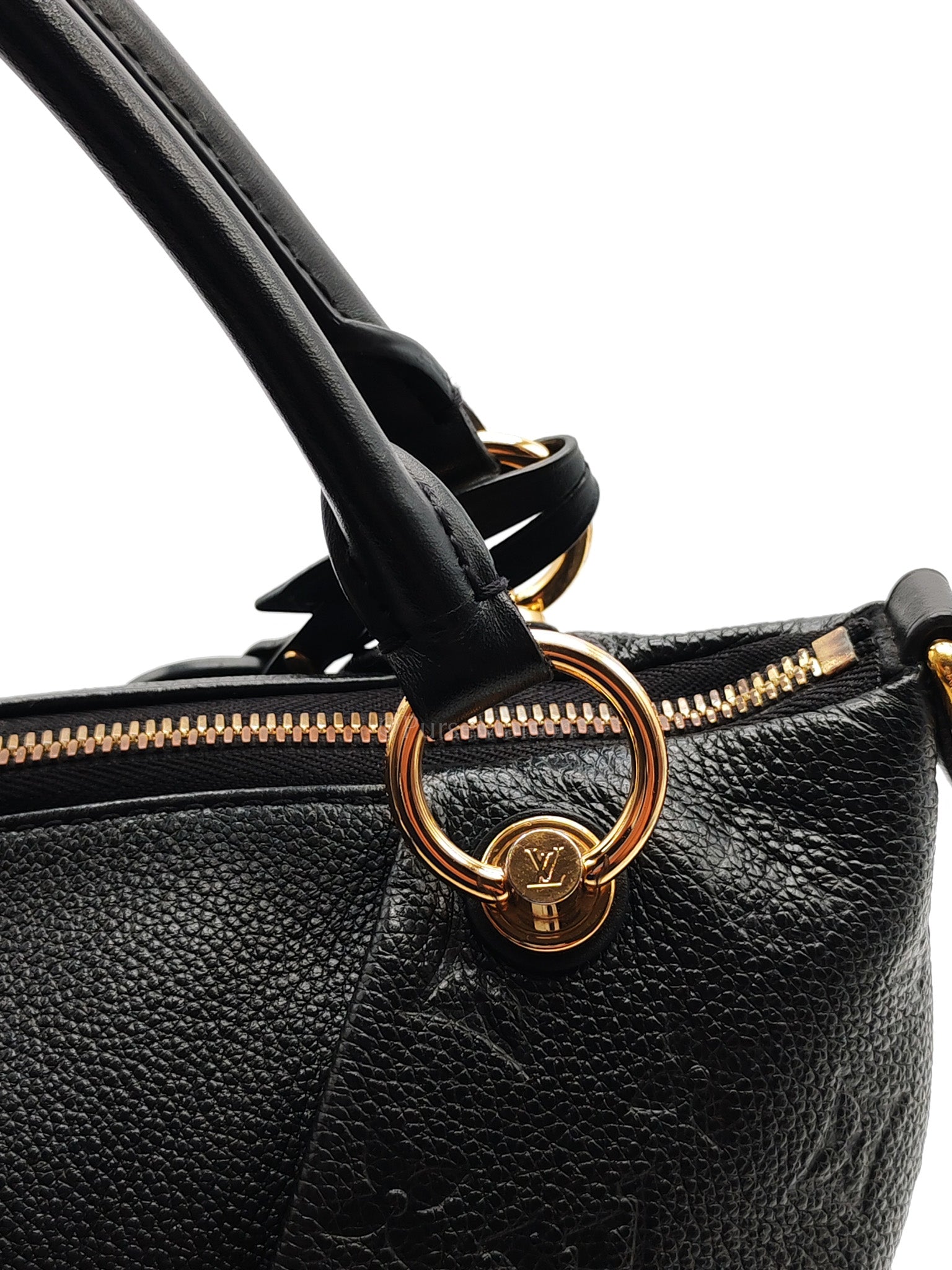 V Tote MM in Embossed Monogram Empreinte Leather & Gold Hardware (Datecode: CA3189) | Purse Maison Luxury Bags Shop