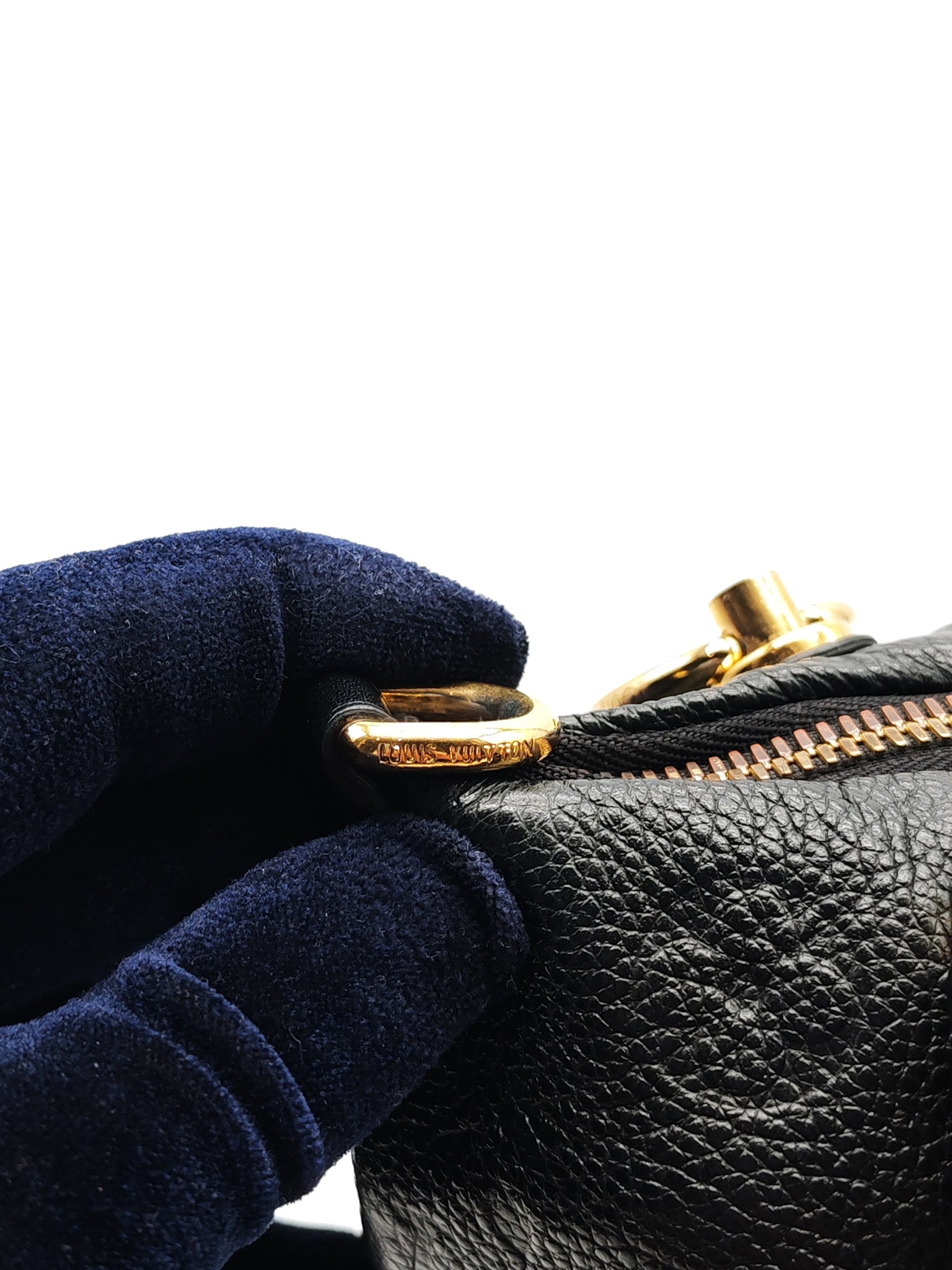 V Tote MM in Embossed Monogram Empreinte Leather & Gold Hardware (Datecode: CA3189) | Purse Maison Luxury Bags Shop