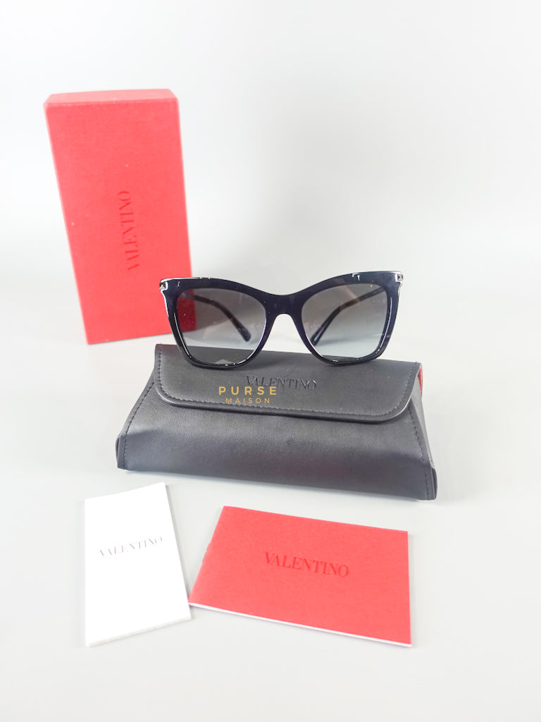 Valentino Black Sunglasses for Women | Purse Maison Luxury Bags Shop
