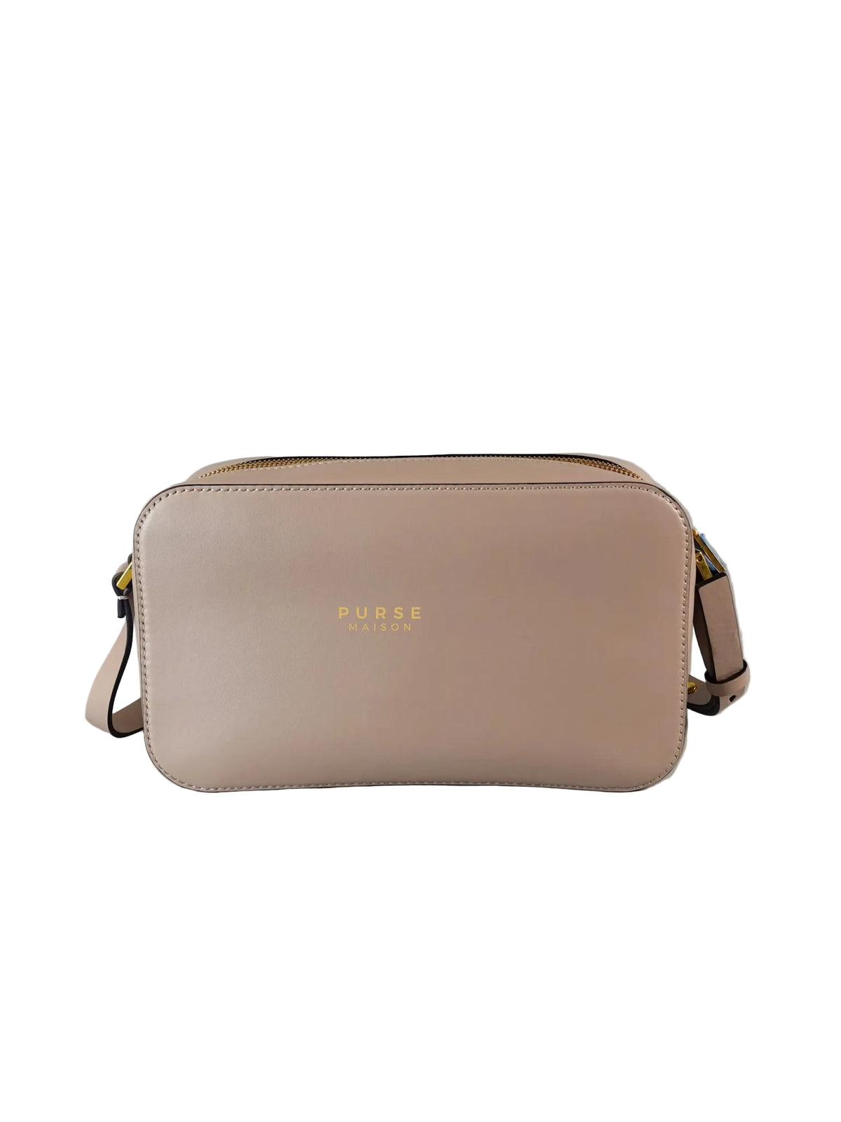 V Sling Camera Shoulder Bag Blush Pink | Purse Maison Luxury Bags Shop