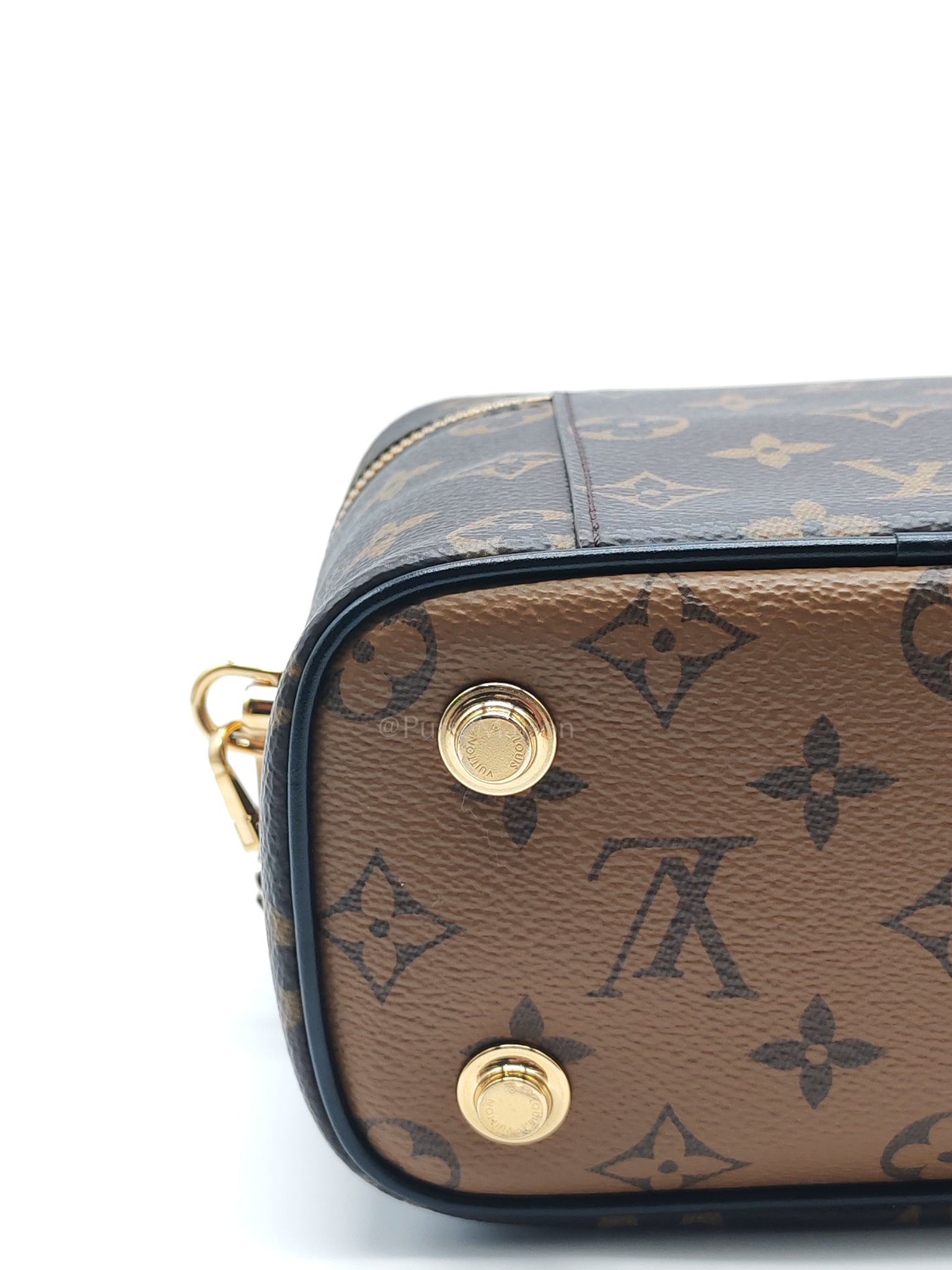Vanity Top Handle in Monogram Canvas Shoulder Bag (Microchip) | Purse Maison Luxury Bags Shop