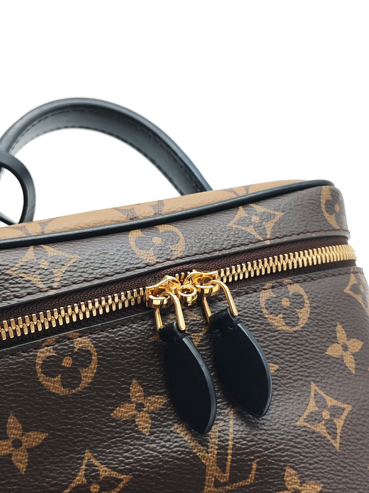 Vanity Top Handle in Monogram Canvas Shoulder Bag (Microchip) | Purse Maison Luxury Bags Shop
