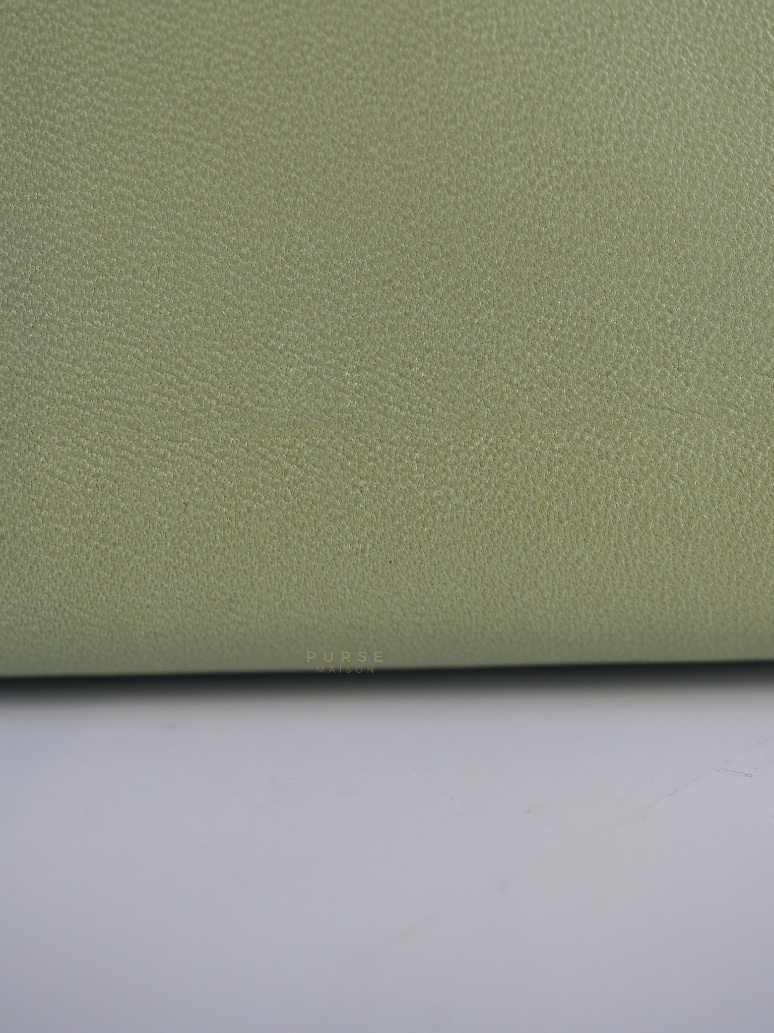 Vavavoom Rockstud Light Green Leather | Purse Maison Luxury Bags Shop