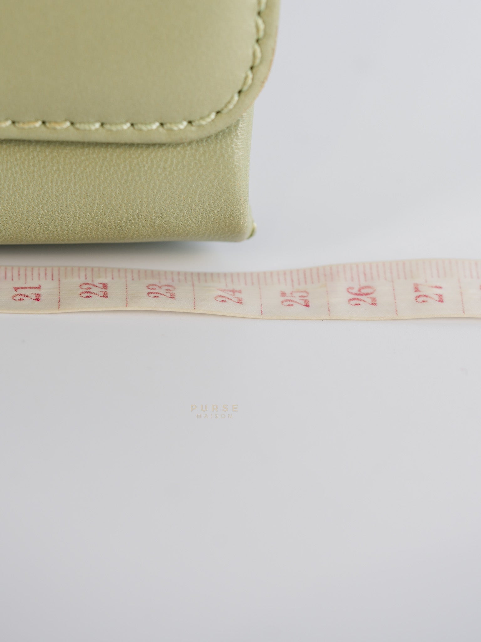 Vavavoom Rockstud Light Green Leather | Purse Maison Luxury Bags Shop