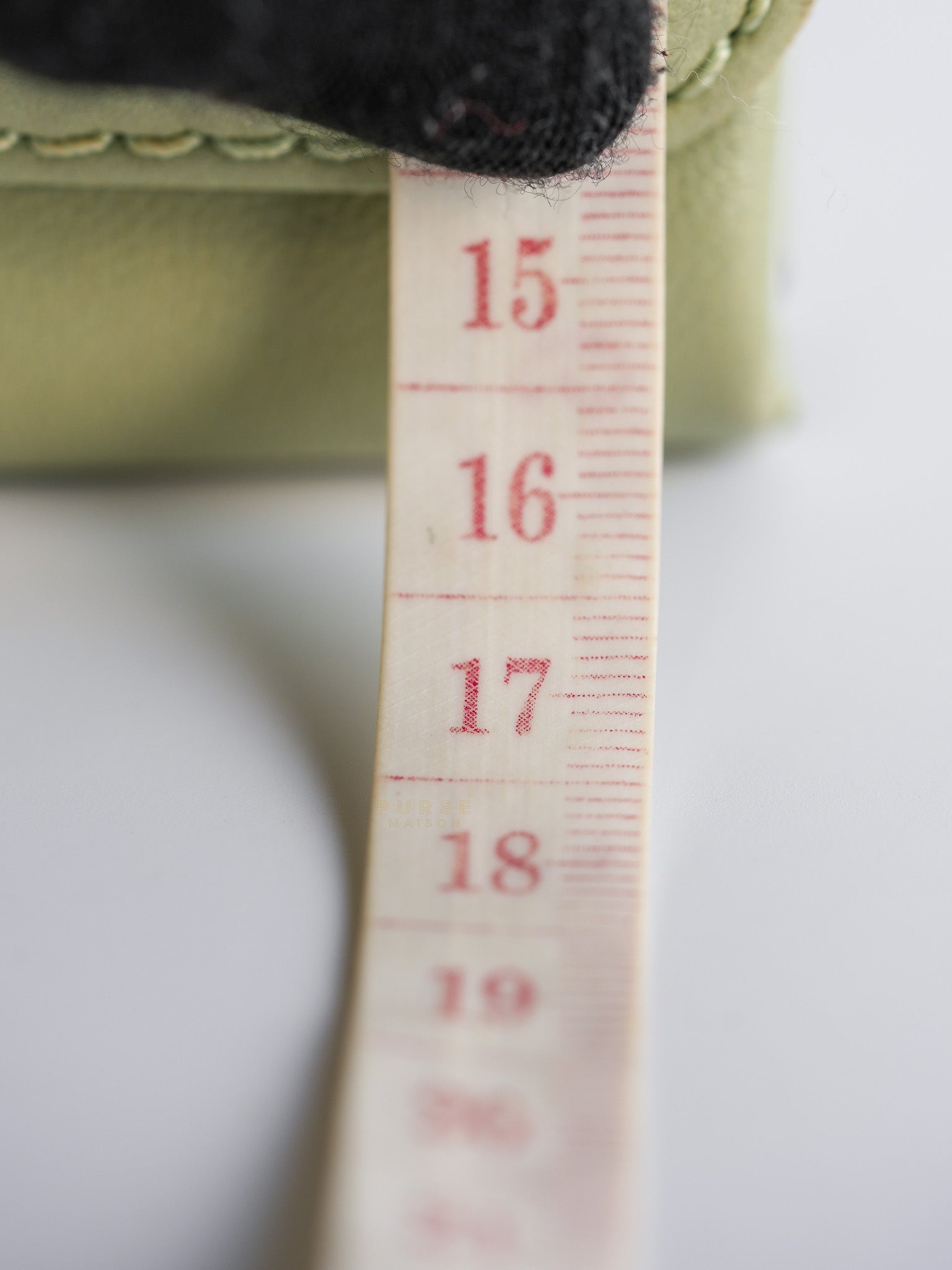 Vavavoom Rockstud Light Green Leather | Purse Maison Luxury Bags Shop