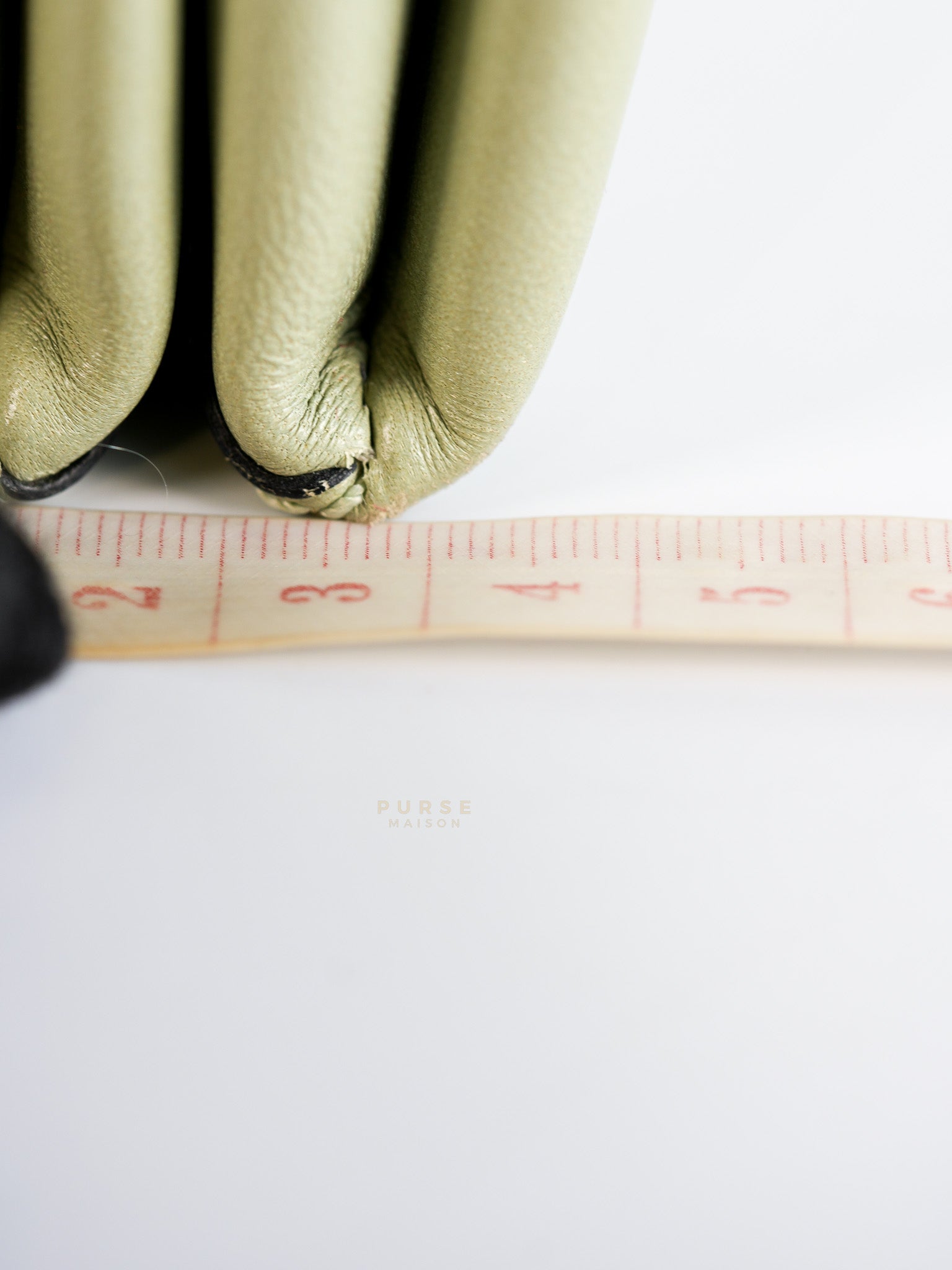 Vavavoom Rockstud Light Green Leather | Purse Maison Luxury Bags Shop