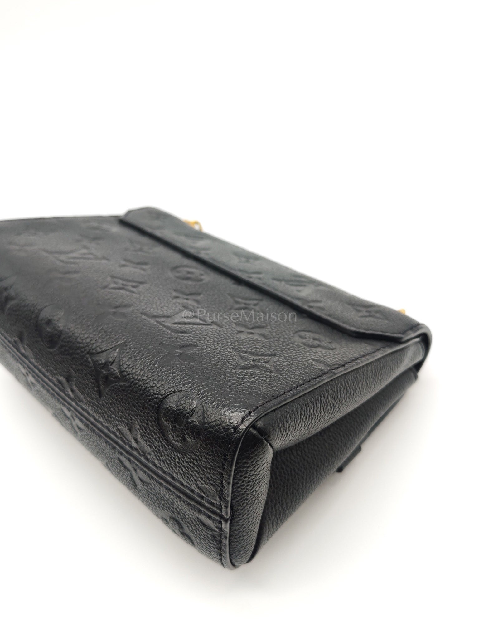 Vavin BB in Monogram Black Empreinte Leather Crossbody Bag | Purse Maison Luxury Bags Shop