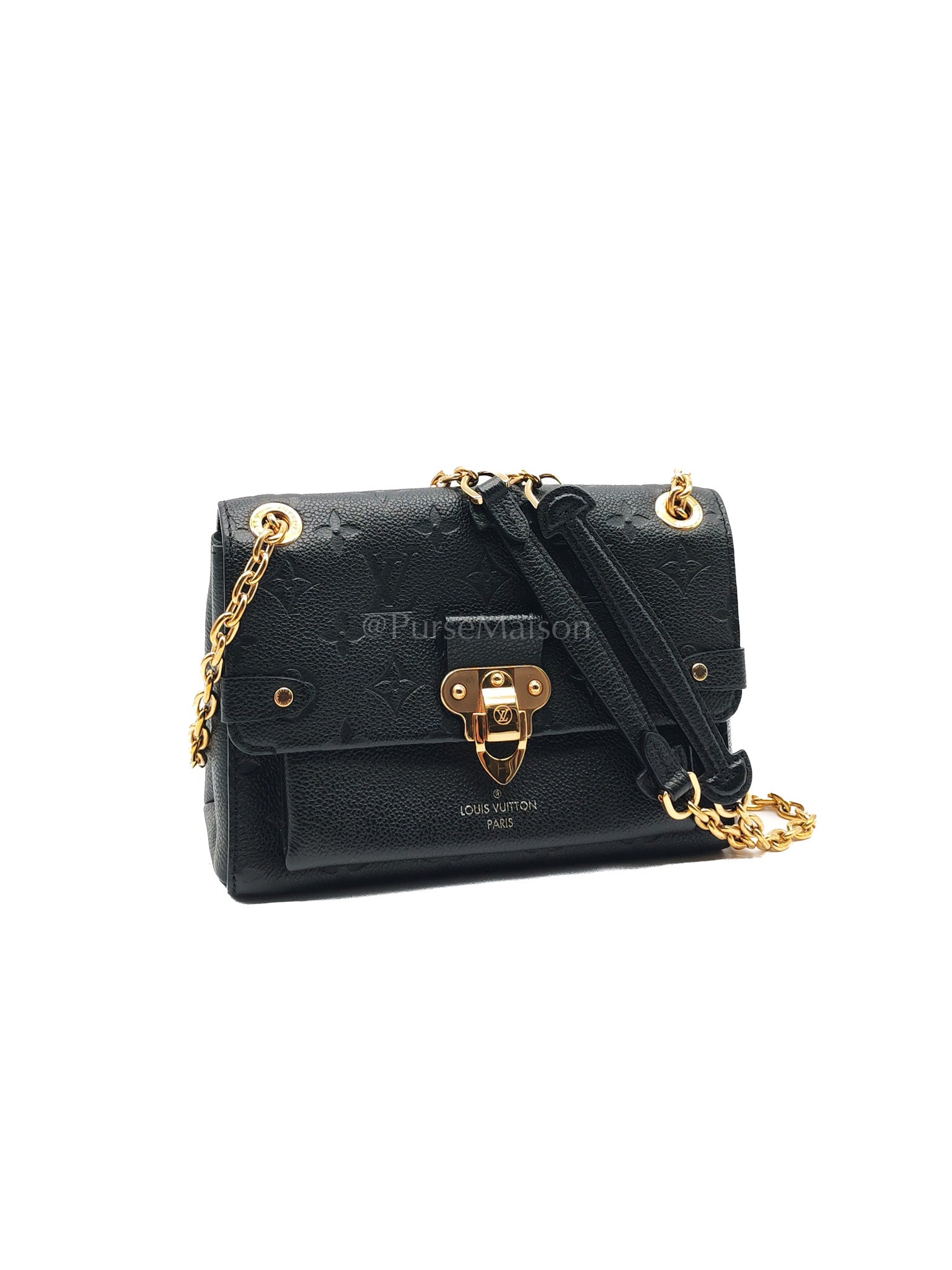 Vavin BB in Monogram Black Empreinte Leather Crossbody Bag | Purse Maison Luxury Bags Shop