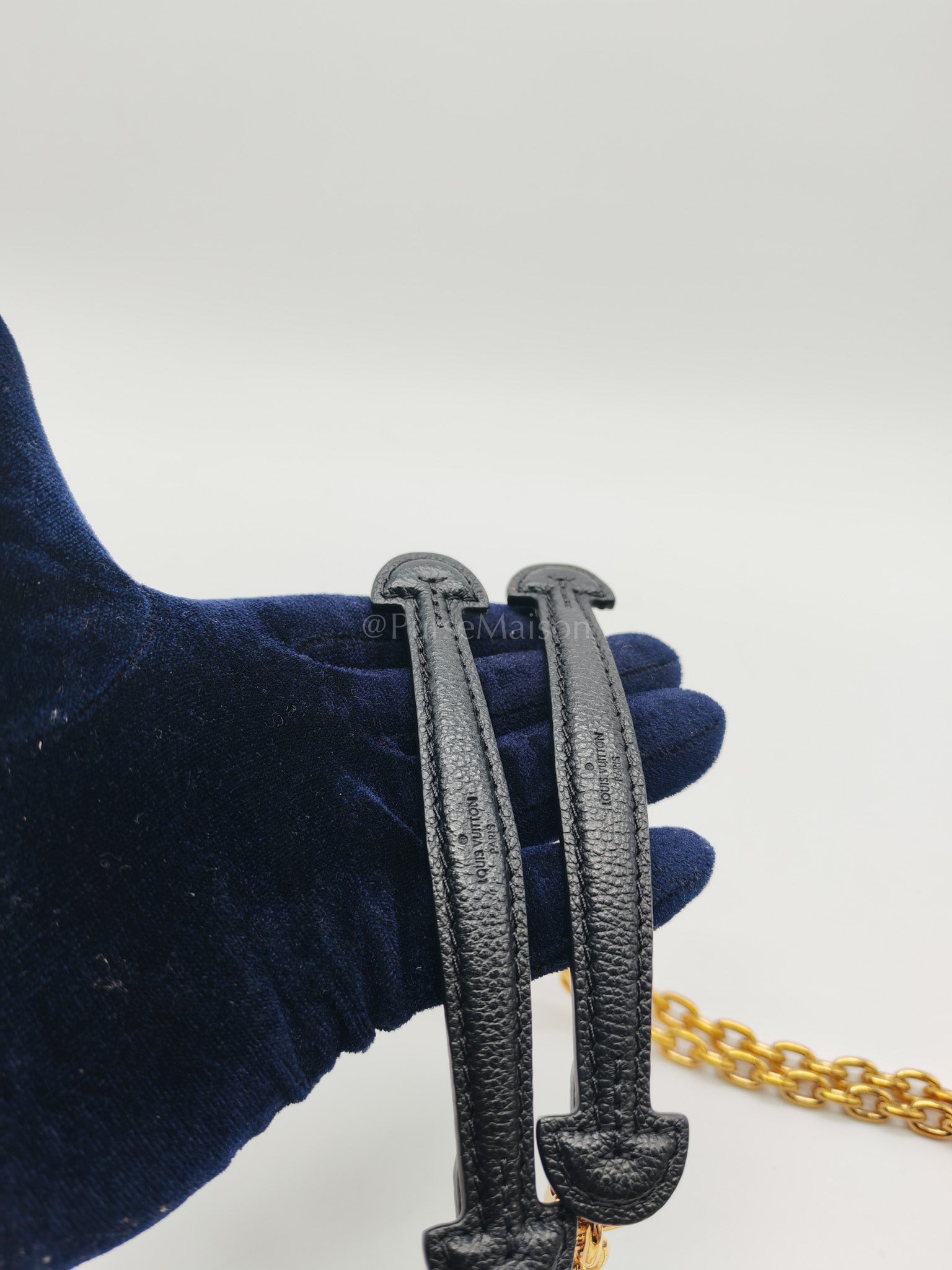 Vavin BB in Monogram Black Empreinte Leather Crossbody Bag | Purse Maison Luxury Bags Shop