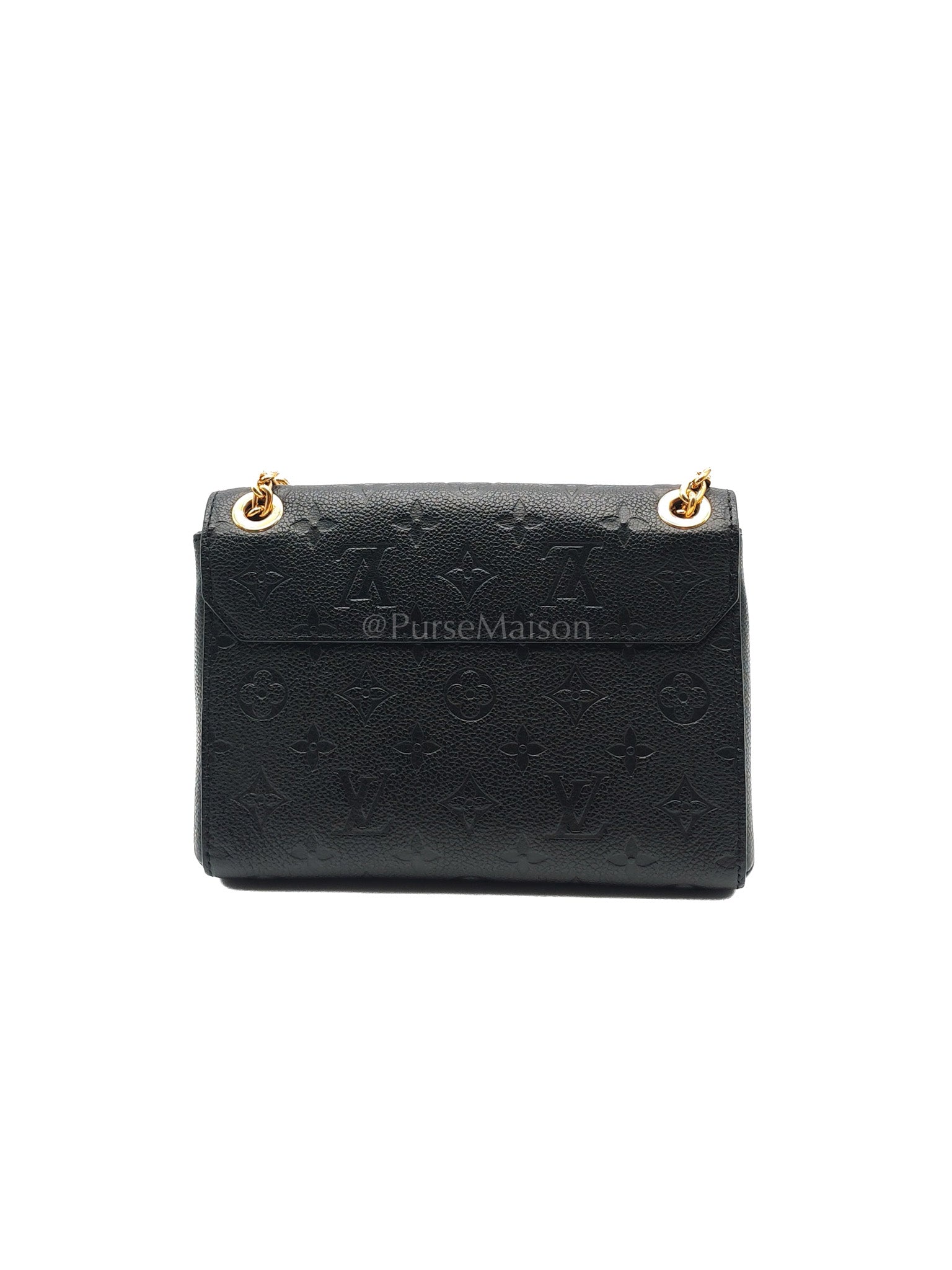Vavin BB in Monogram Black Empreinte Leather Crossbody Bag | Purse Maison Luxury Bags Shop