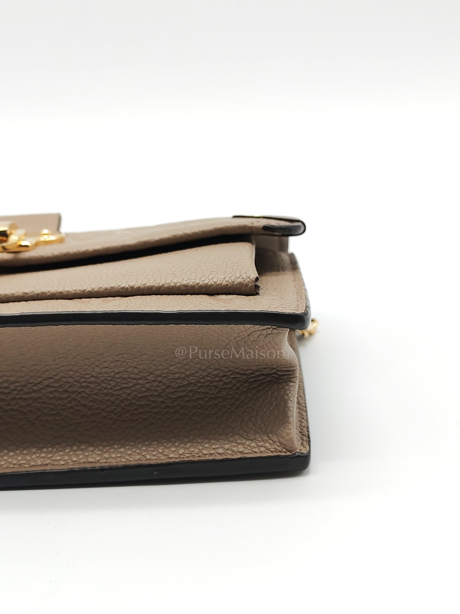 Vavin Wallet on Chain Monogram Empreinte Leather (Microchip) | Purse Maison Luxury Bags Shop