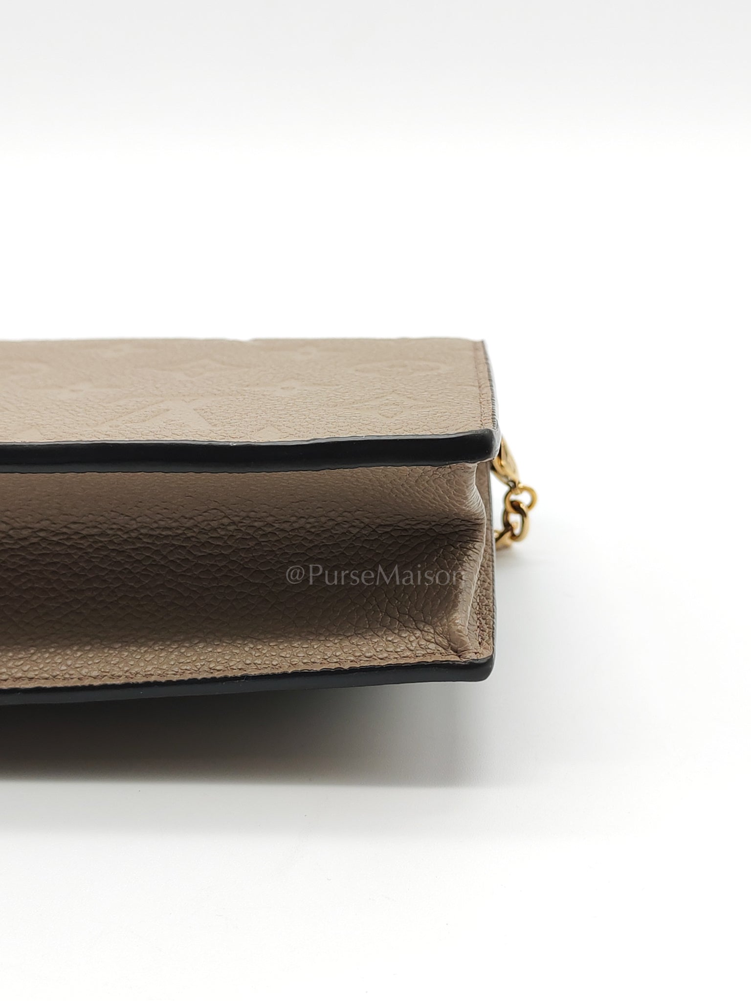 Vavin Wallet on Chain Monogram Empreinte Leather (Microchip) | Purse Maison Luxury Bags Shop