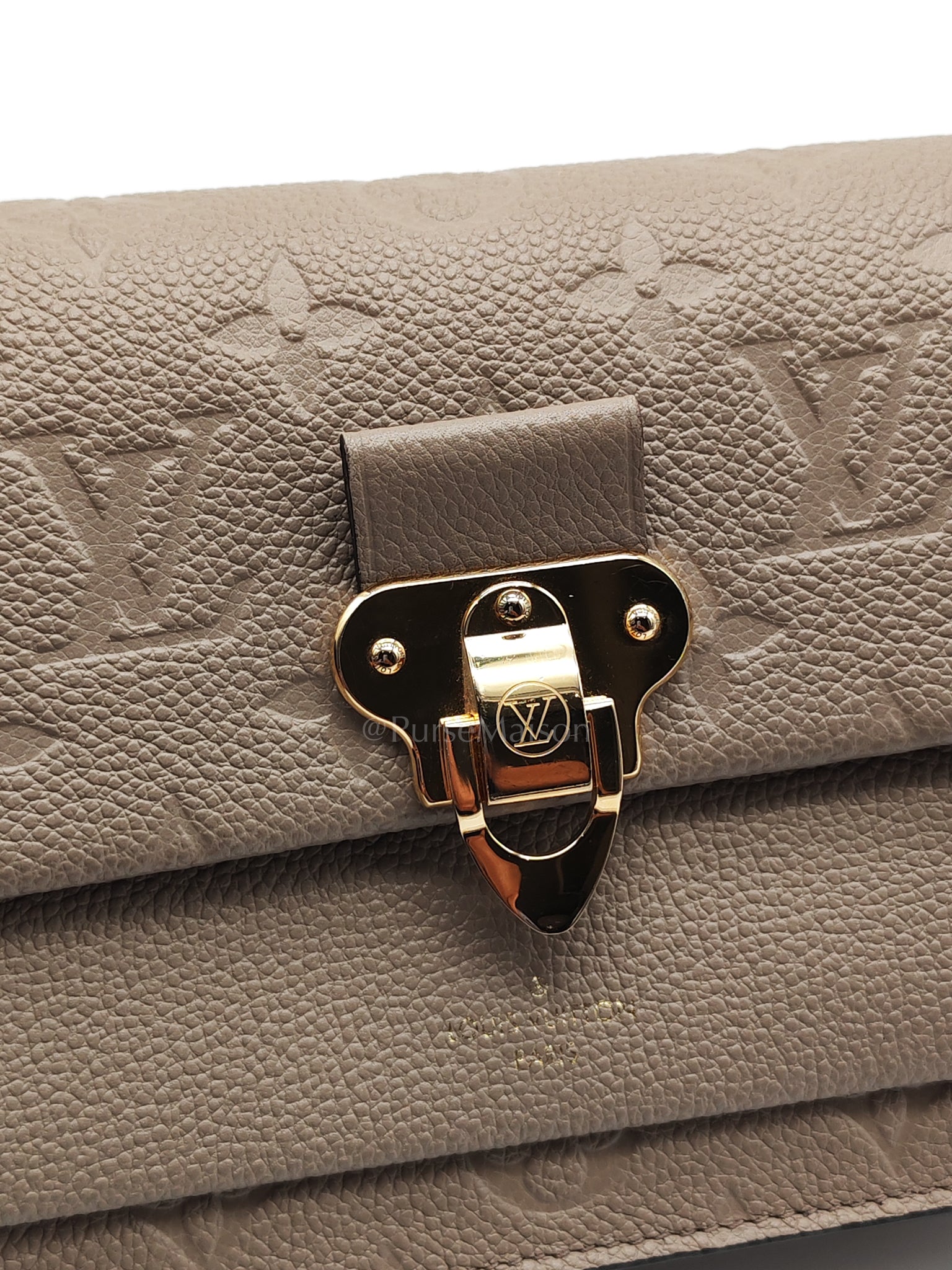 Vavin Wallet on Chain Monogram Empreinte Leather (Microchip) | Purse Maison Luxury Bags Shop