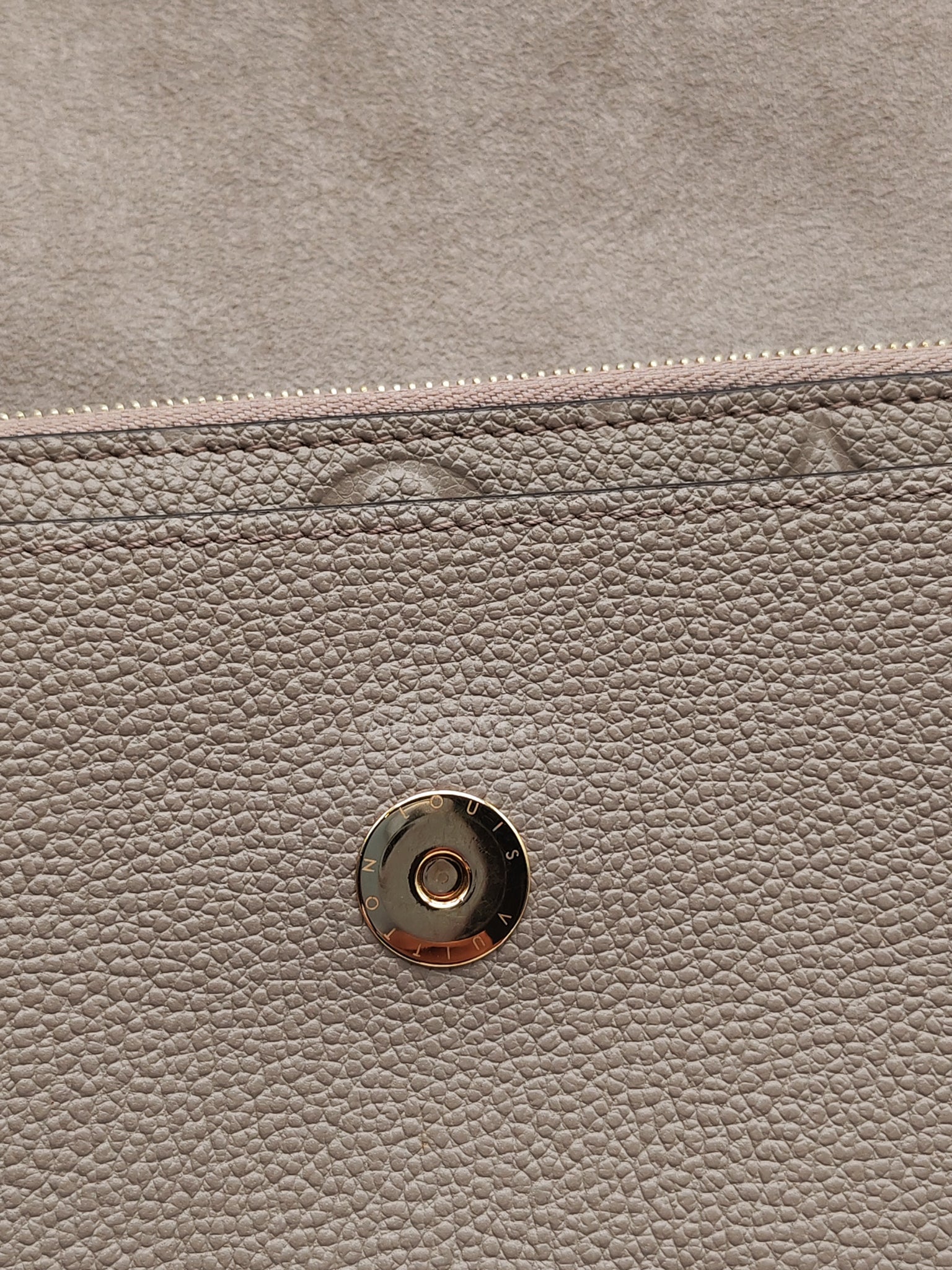 Vavin Wallet on Chain Monogram Empreinte Leather (Microchip) | Purse Maison Luxury Bags Shop