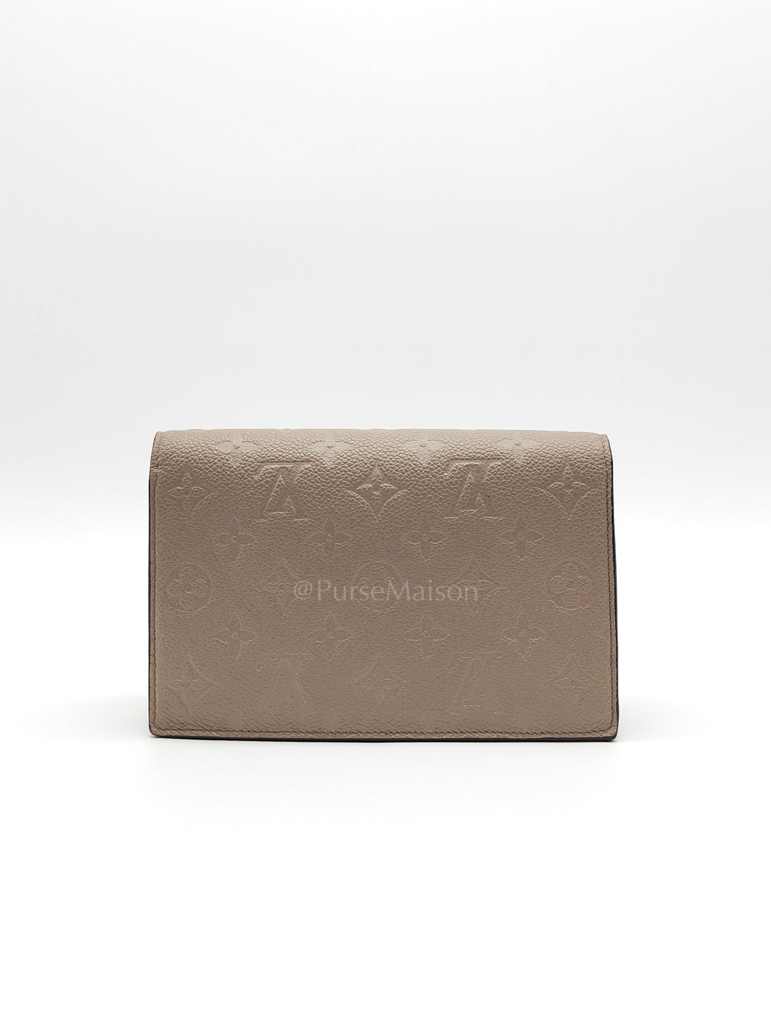 Vavin Wallet on Chain Monogram Empreinte Leather (Microchip) | Purse Maison Luxury Bags Shop
