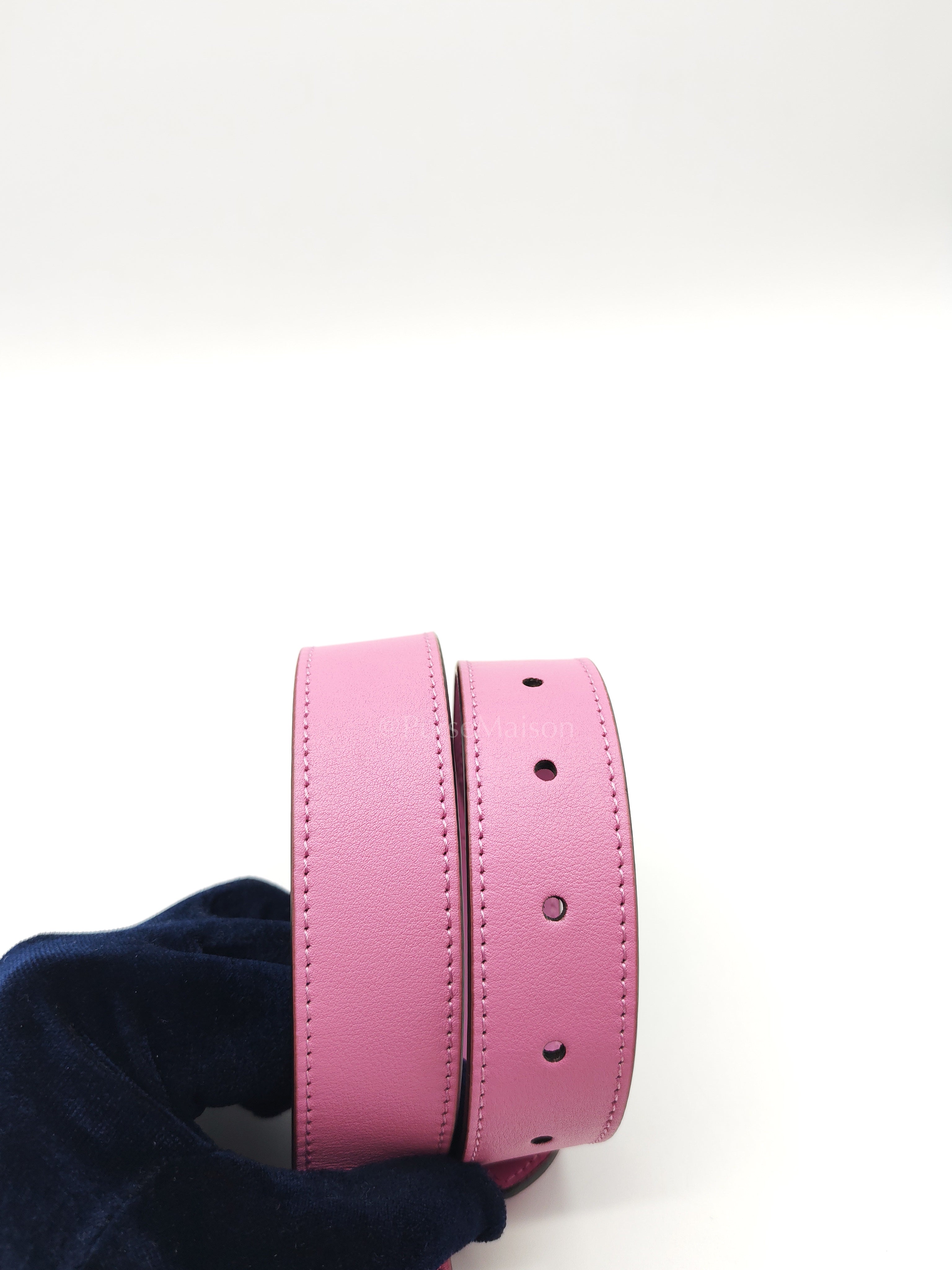 Velvet Belt Bag in Pink GG Marmont Crystal-Embellished Suede Canvas & Gold Hardware | Purse Maison Luxury Bags Shop