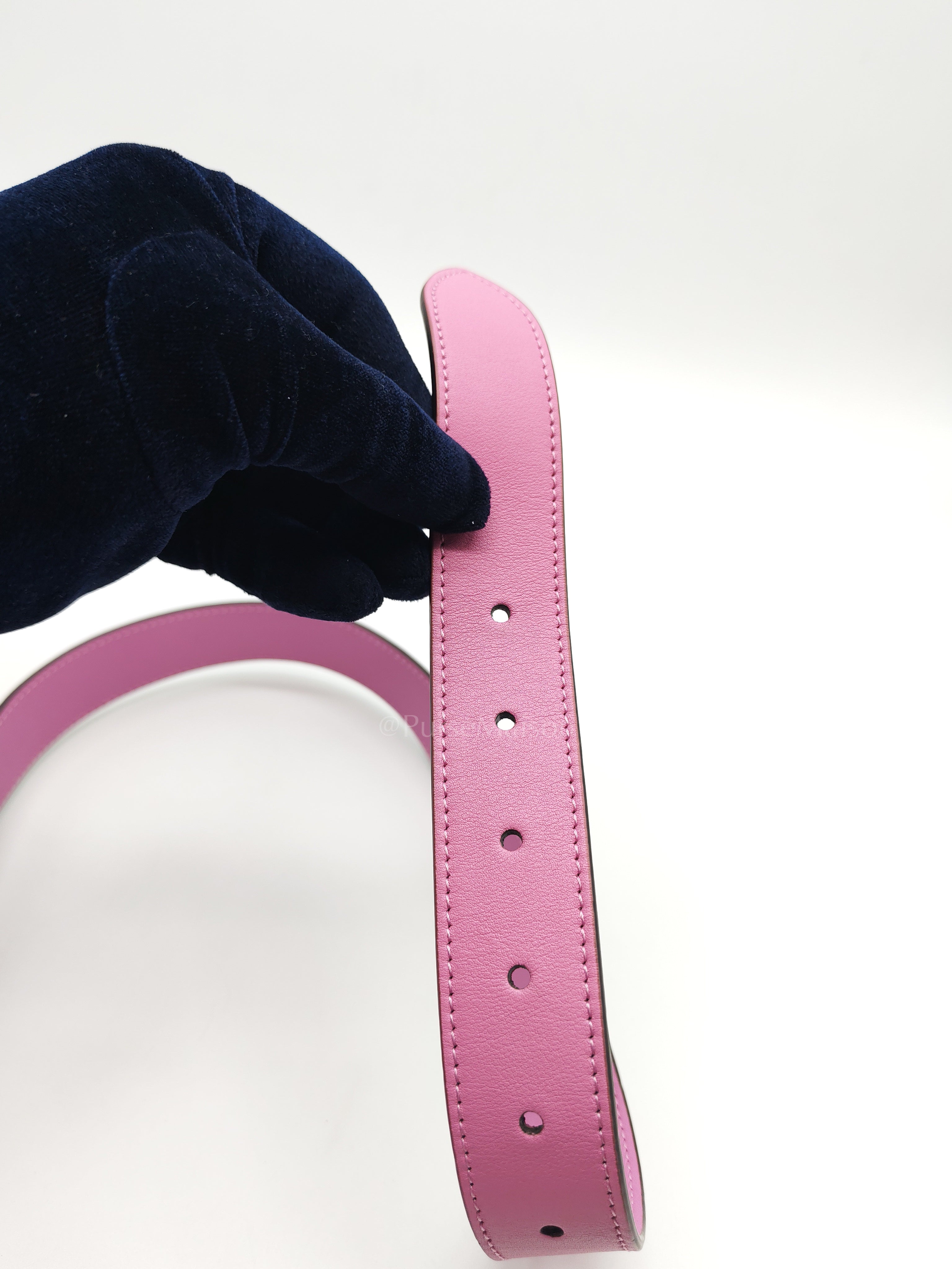 Velvet Belt Bag in Pink GG Marmont Crystal-Embellished Suede Canvas & Gold Hardware | Purse Maison Luxury Bags Shop