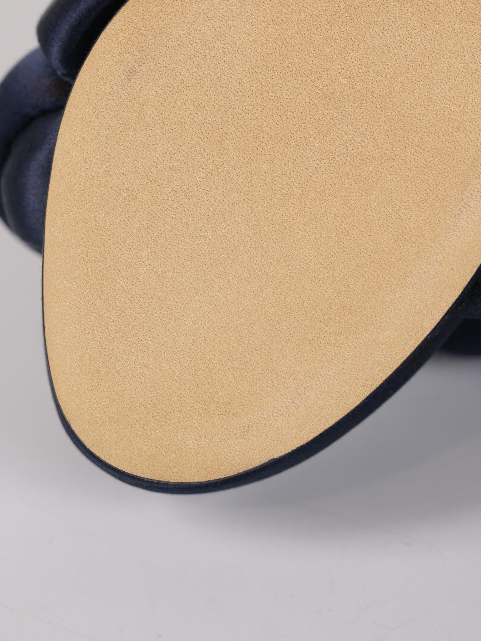 Velvet Braided Sandals Size 35 Eu (22 cm) | Purse Maison Luxury Bags Shop