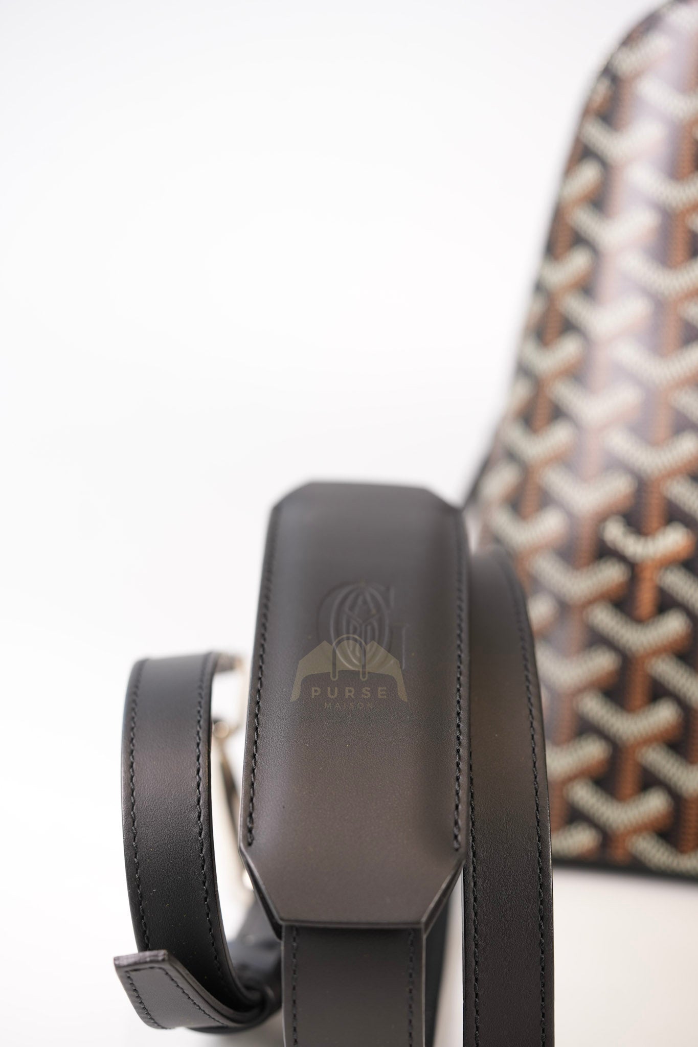 Vendom PM in Black Goyardine Canvas Crossbody Bag | Purse Maison Luxury Bags Shop