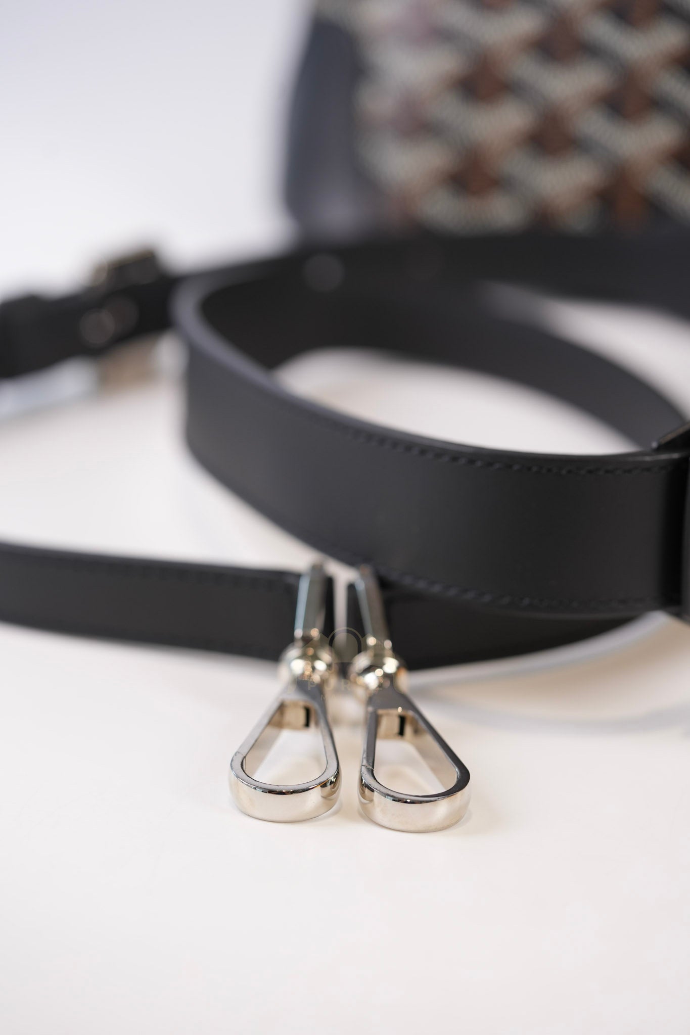 Vendom PM in Black Goyardine Canvas Crossbody Bag | Purse Maison Luxury Bags Shop