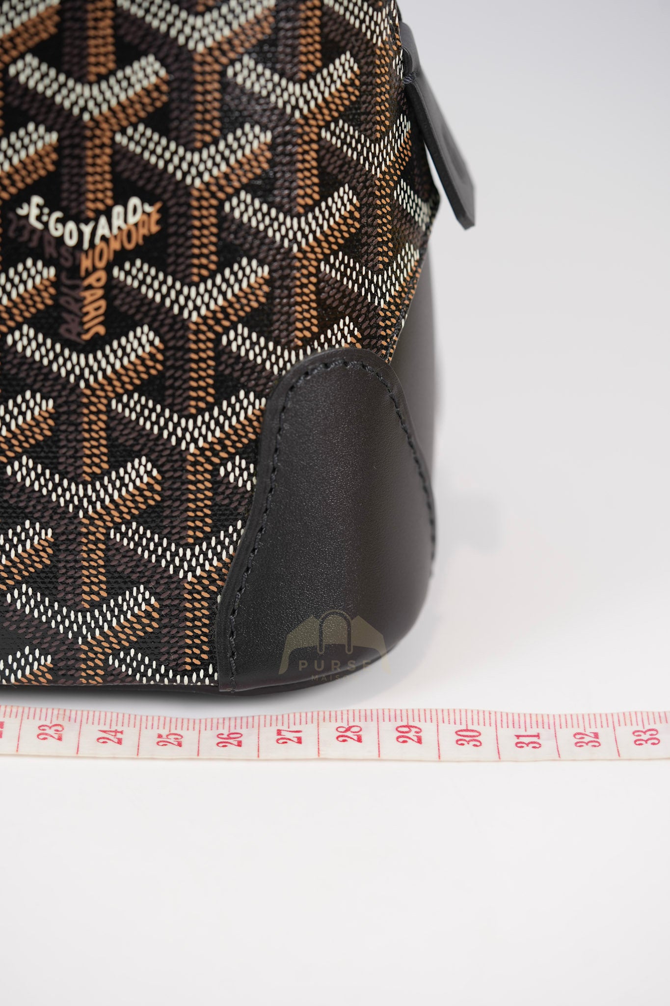 Vendom PM in Black Goyardine Canvas Crossbody Bag | Purse Maison Luxury Bags Shop