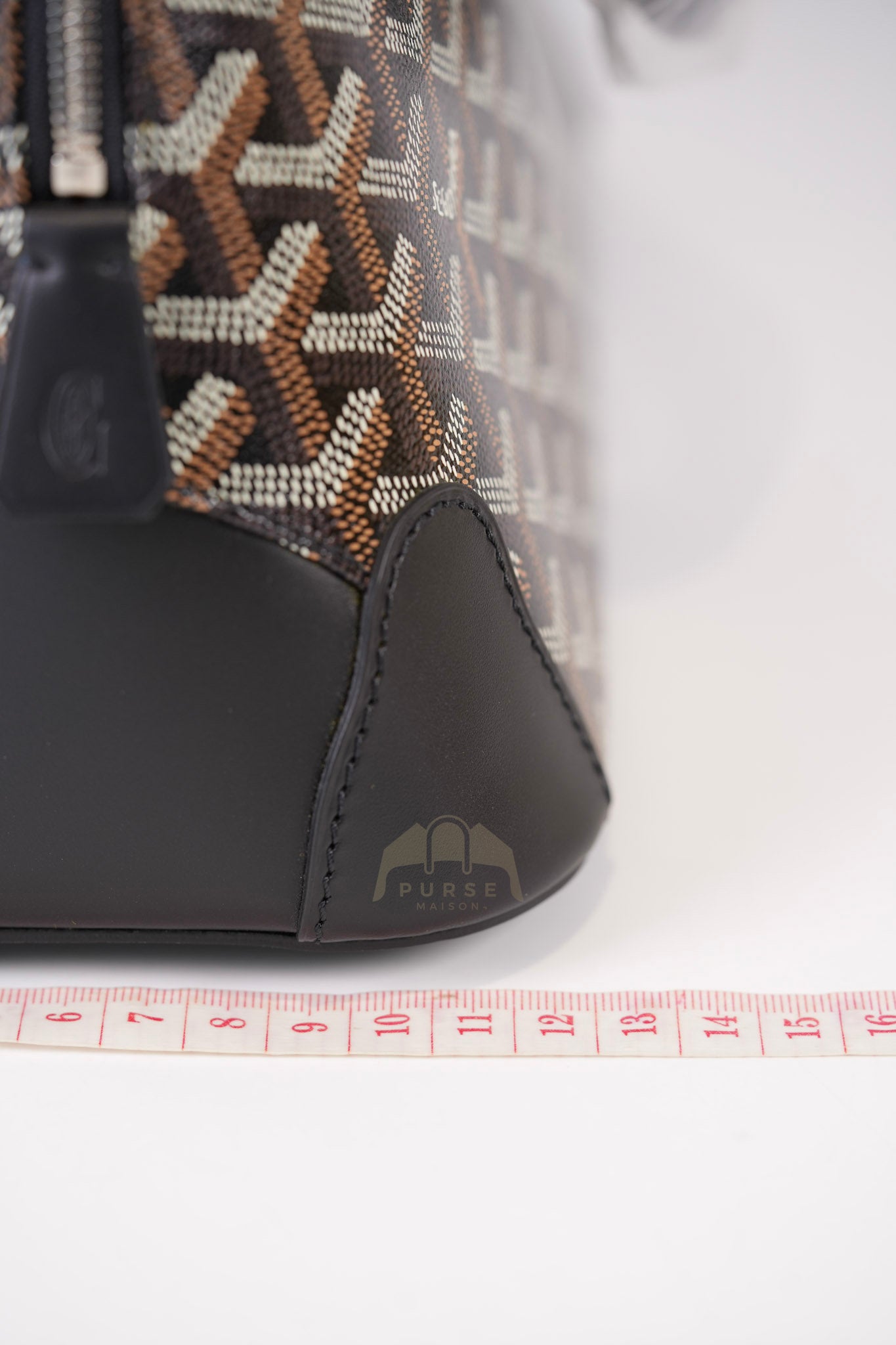 Vendom PM in Black Goyardine Canvas Crossbody Bag | Purse Maison Luxury Bags Shop