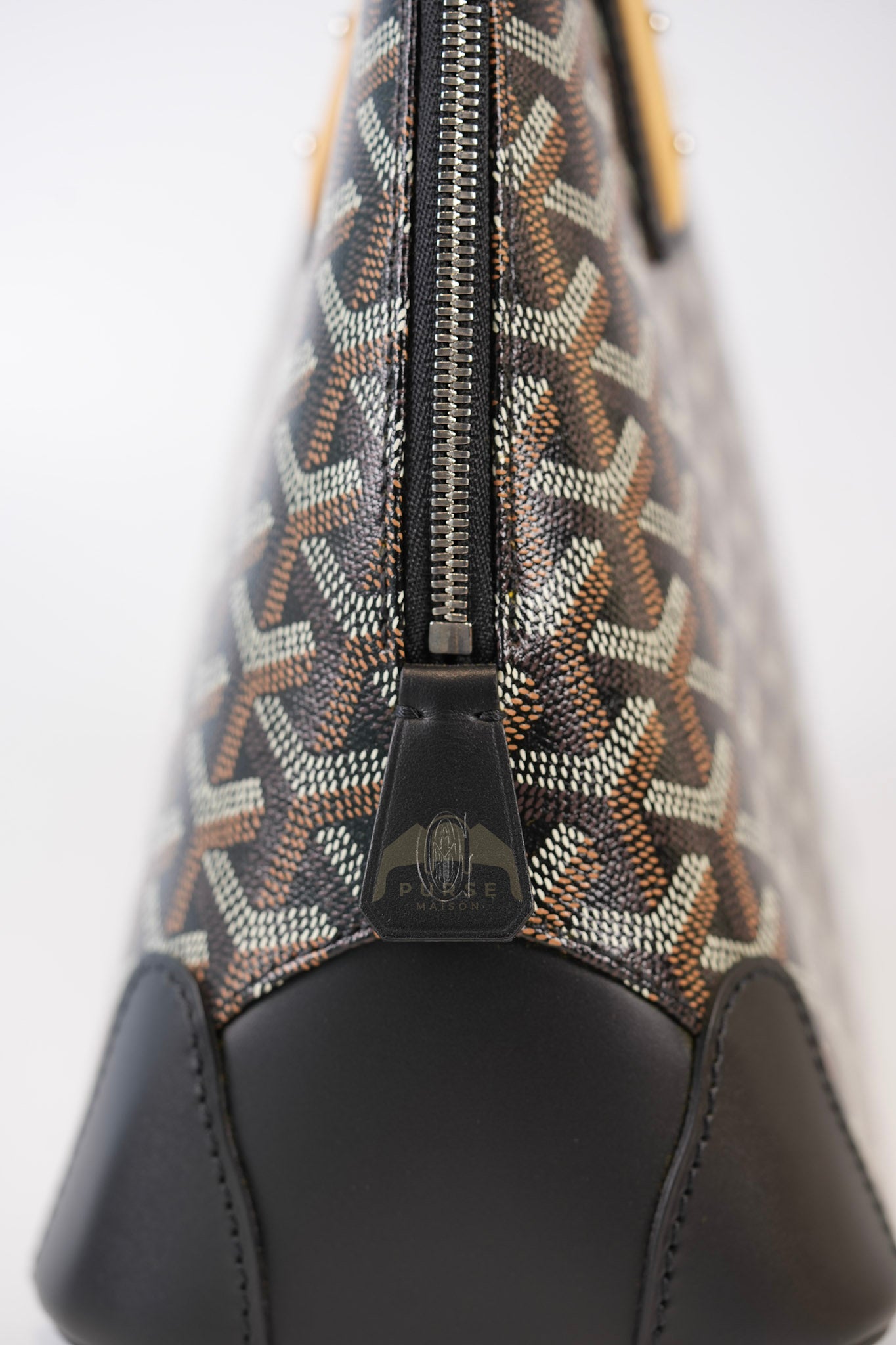 Vendom PM in Black Goyardine Canvas Crossbody Bag | Purse Maison Luxury Bags Shop