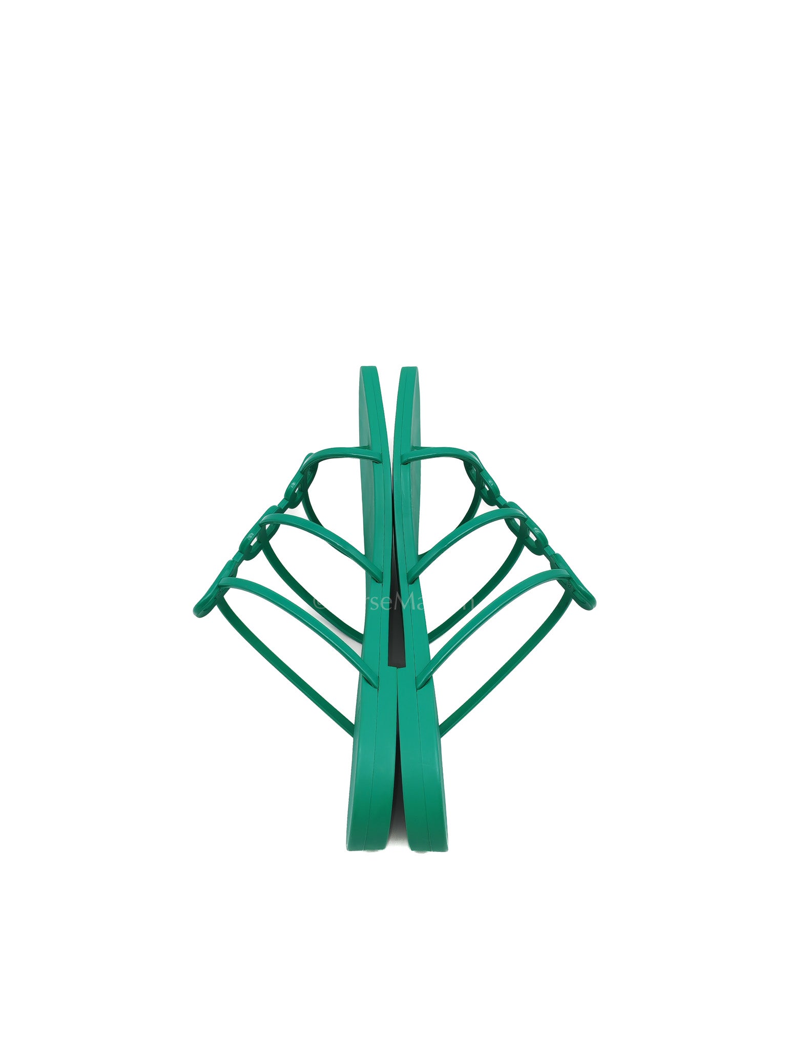 Mykonos Rubber Sandals in Vert Tourmaline Size 37 EU (23cm)