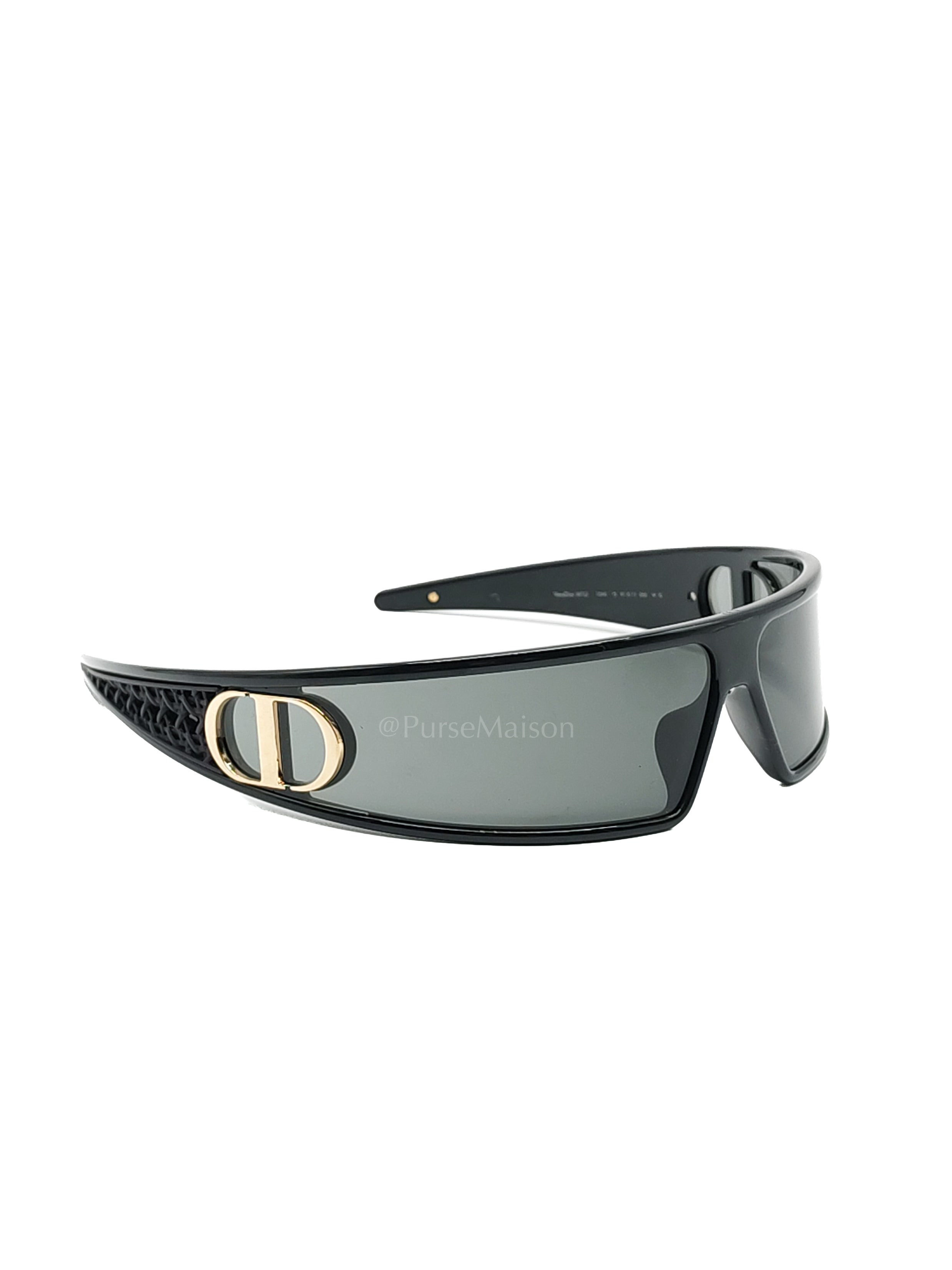VeryDior M1U Mask Black Sunglasses for Women | Purse Maison Luxury Bags Shop