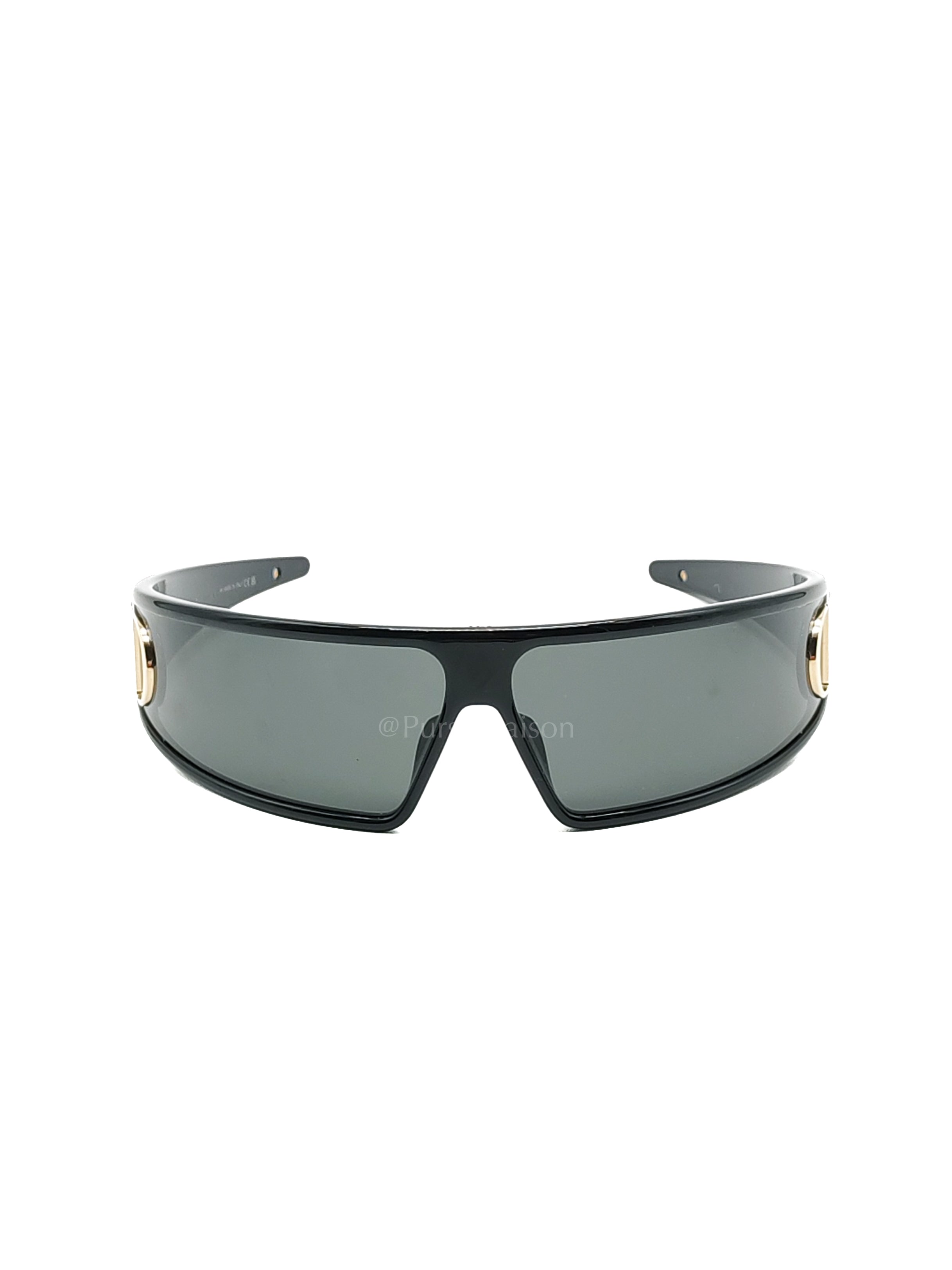 VeryDior M1U Mask Black Sunglasses for Women | Purse Maison Luxury Bags Shop